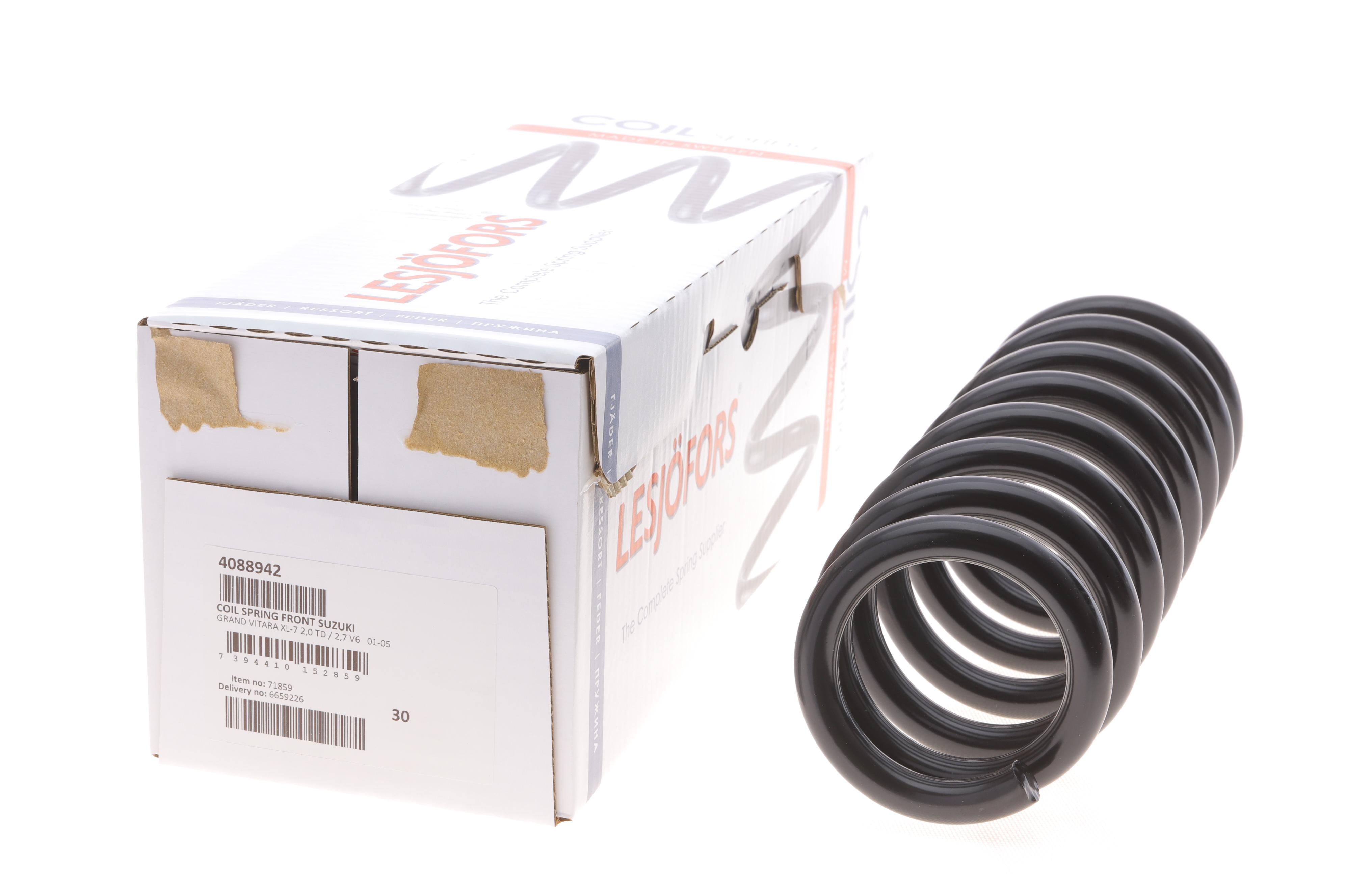 Пружина (передня) Suzuki Grand Vitara 2.0HDi 4x4/2.7 4x4 01-05 (всюдихід закр.) (осн:XL-7)