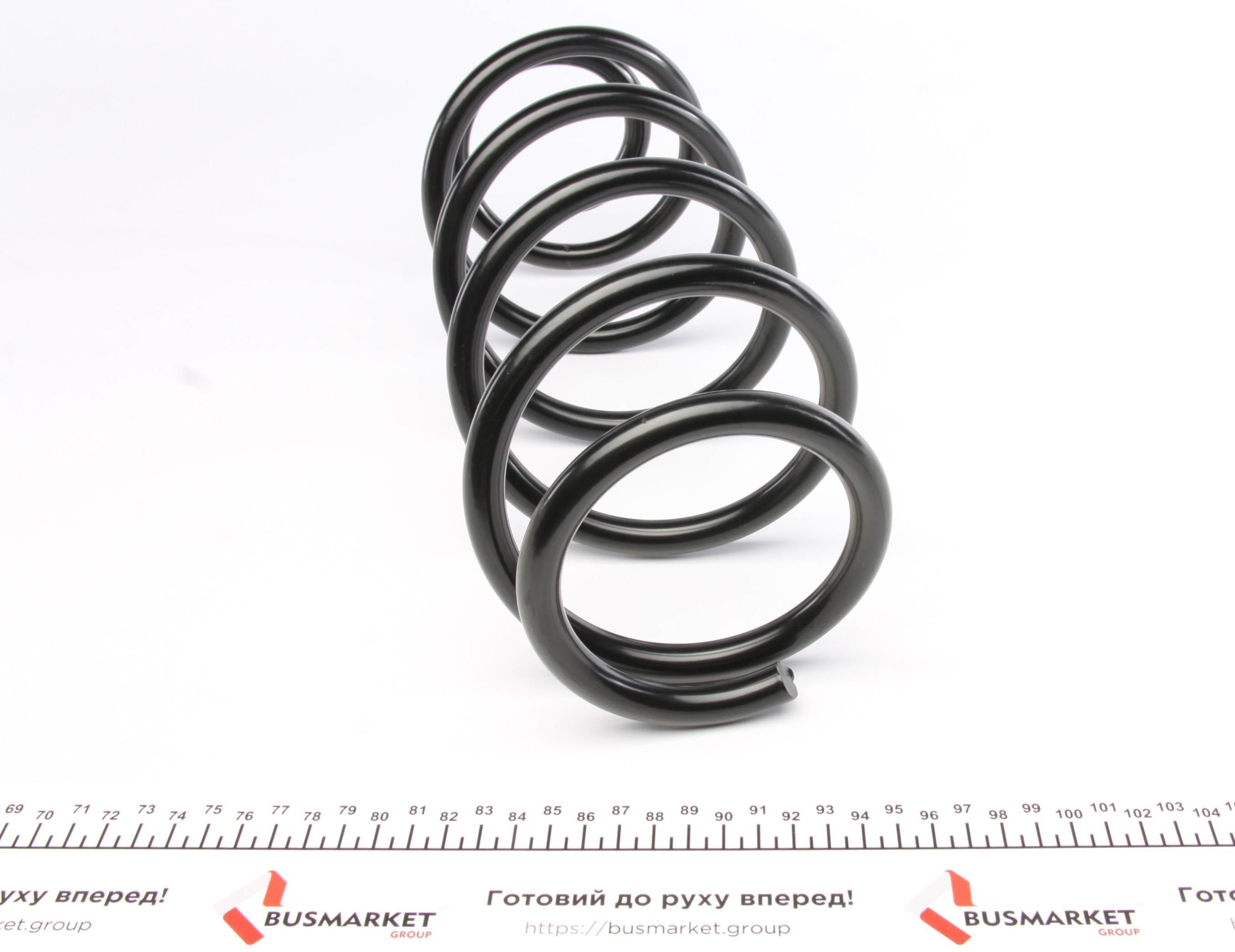 Пружина (задня) Mazda 6 1.8/2.0/2.0DI/2.3 02-07 (нах.зад.частина) (без с-ми регулир.дорож.просвіту)