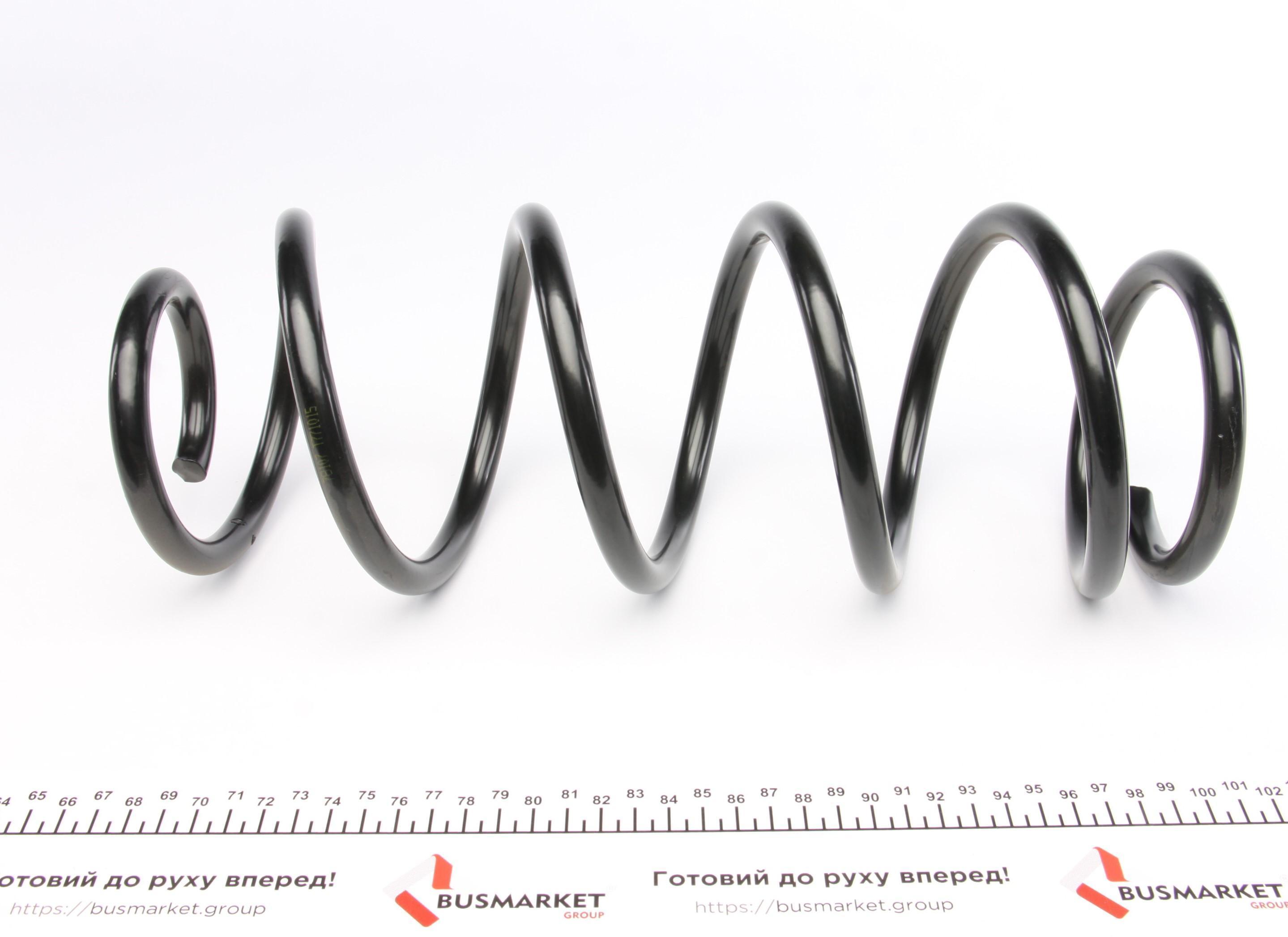 Пружина (задня) Mazda 6 1.8/2.0/2.0DI/2.3 02-07 (нах.зад.частина) (без с-ми регулир.дорож.просвіту)