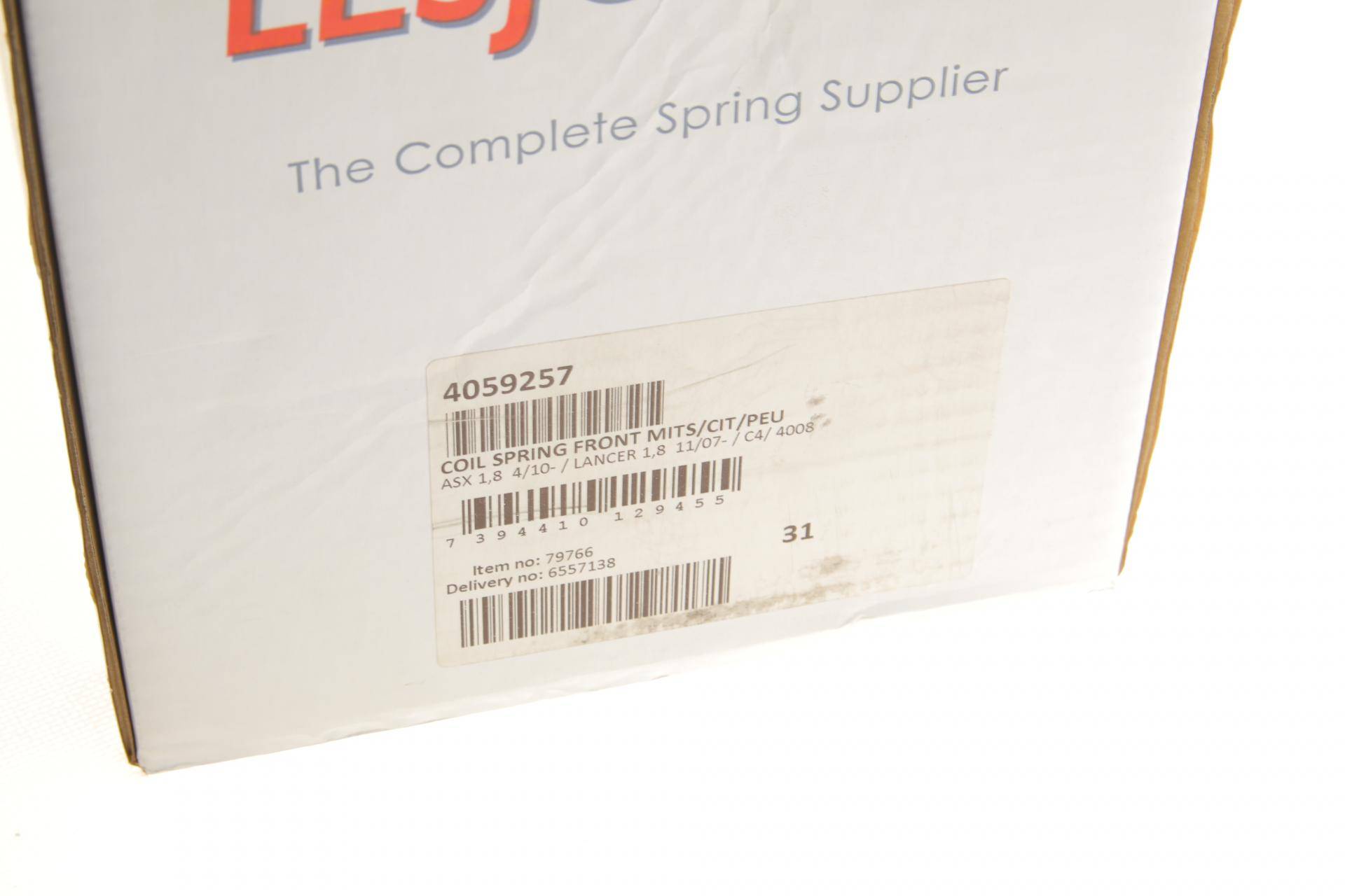 Пружина (передня) Mitsubishi Lancer 1.8 08- (седан/накл.з.)/Citroen C4/Peugeot 4008 1.6HDi 12- (SUV)