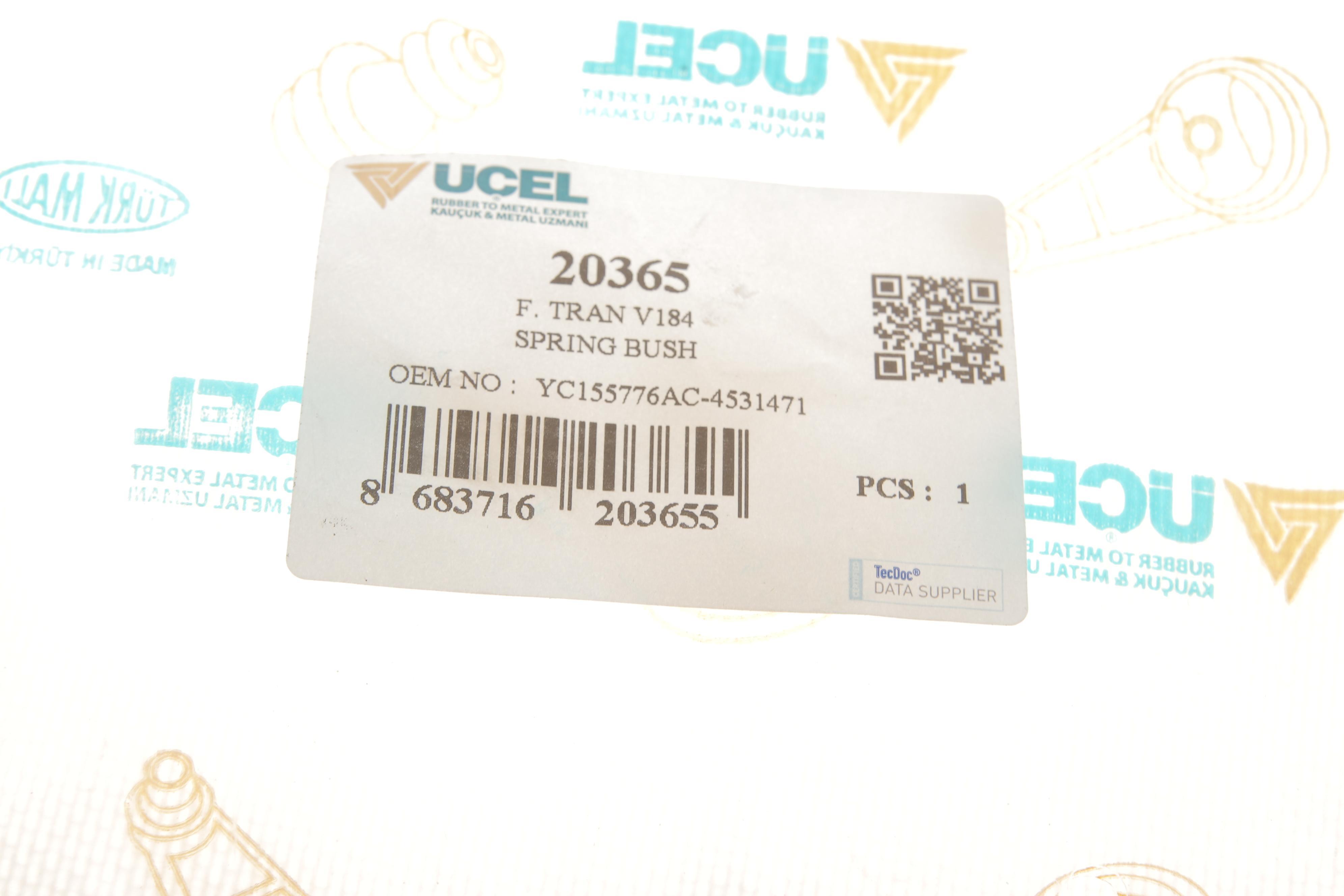 Сайлентблок кронштейна кріплення ресорів Ford Transit 2.0D/2.3/2.4D 00-06