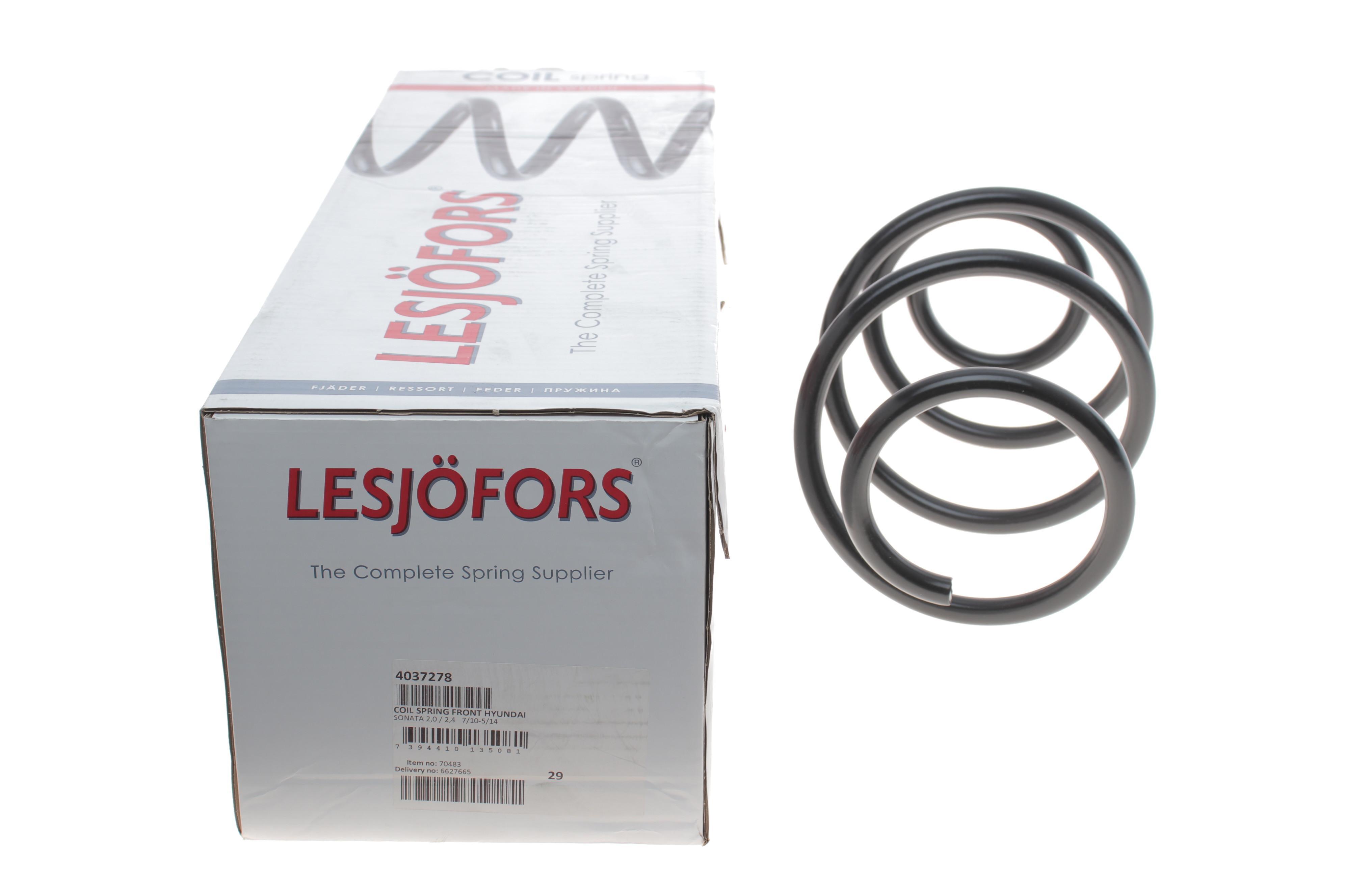 Пружина (передня) Hyundai Sonata VI 2.0/2.0i/2.4 10-14 (седан)