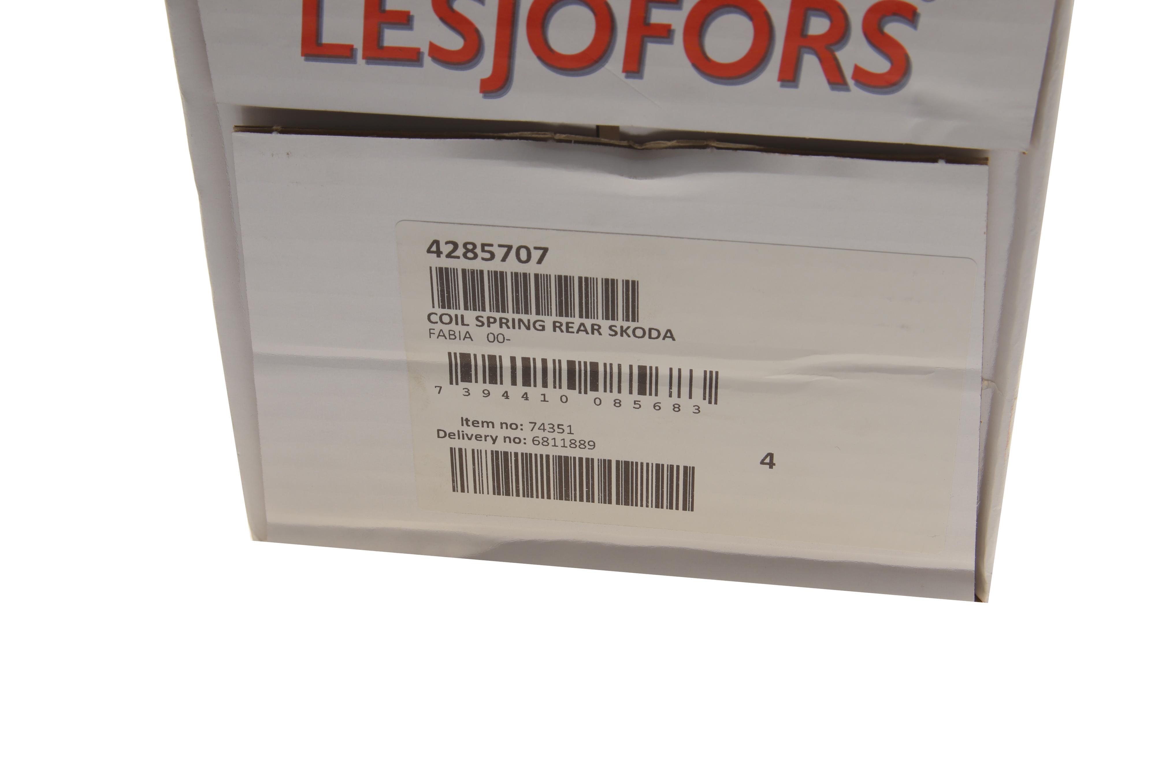 Пружина (задня) Skoda Fabia I/II 1.0-2.0/1.4-1.9TDI/1.2TSI/1.9SDI 99-14 (седан/накл.зад.частина)