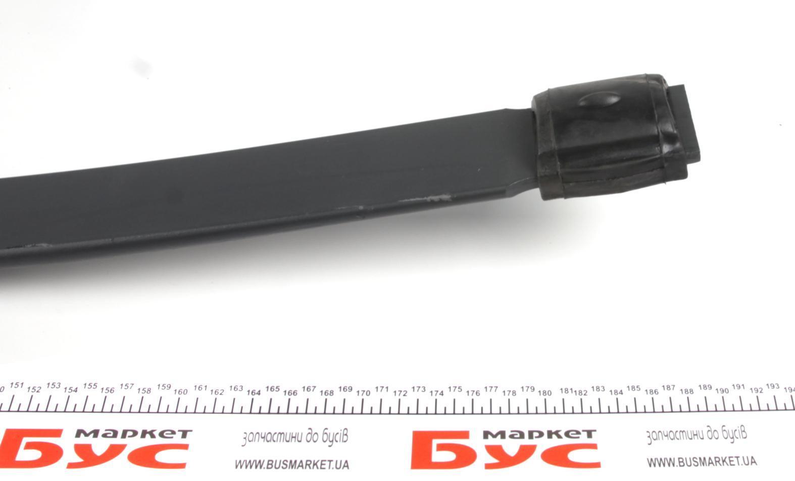 Ресора задня MB Sprinter 208-316/VW LT 28-35 (відбійник короткий з пуптиком) (70x675x675) 23mm