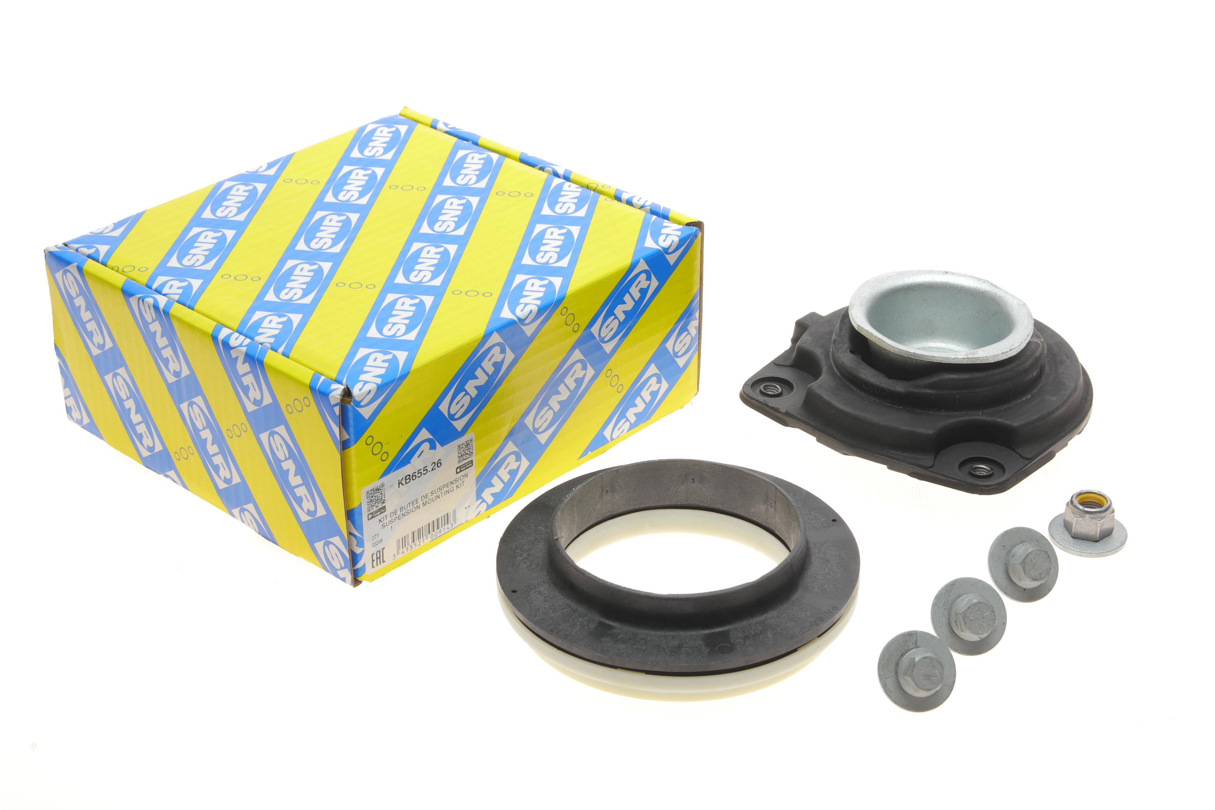 Подушка амортизатора (переднього) + підшипник Nissan Micra/Renault Clio 03- (L)