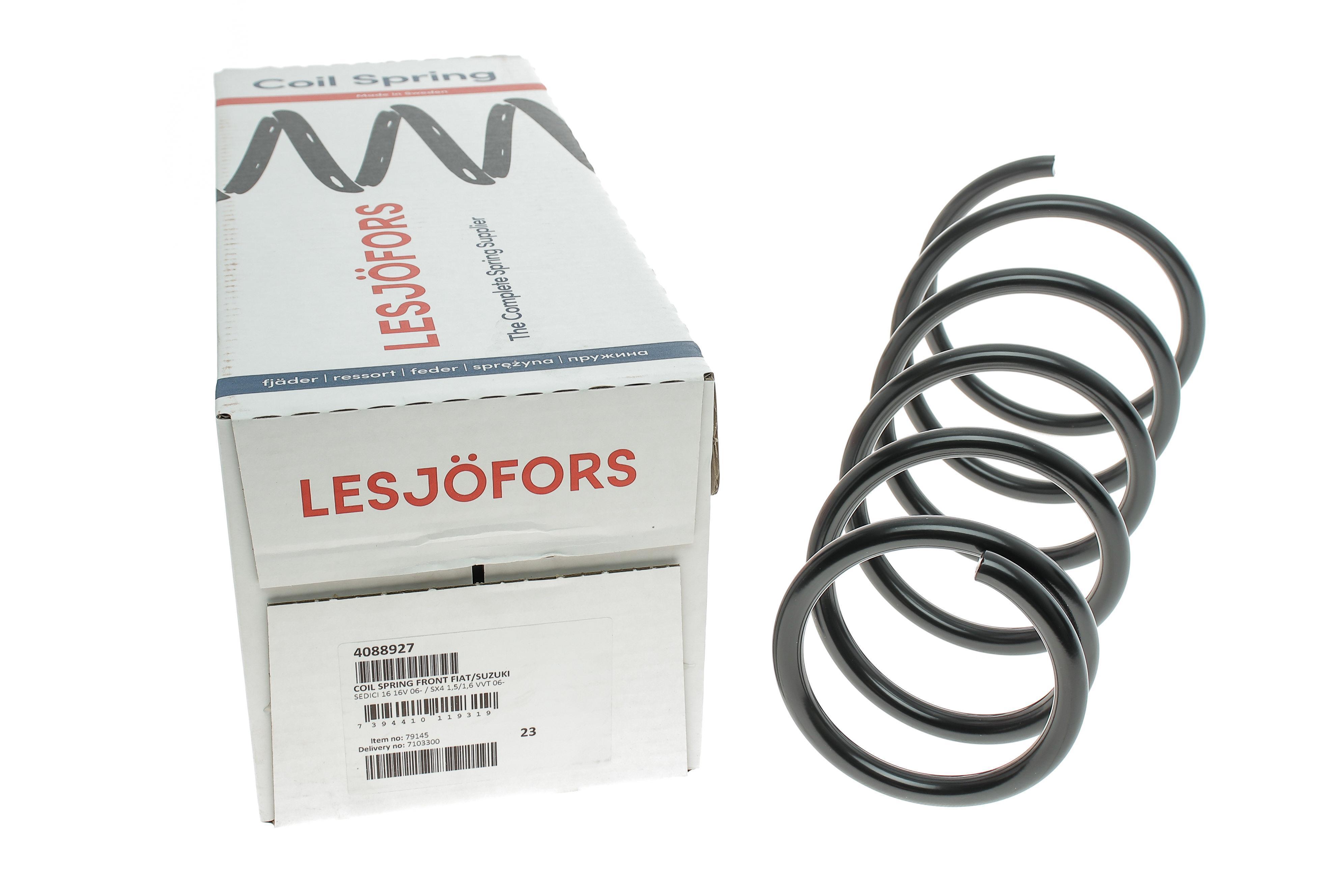 Пружина (передня) Suzuki SX4 1.5/1.6VVT/1.6 06- (накл.зад.ч/седан)/Fiat Sedici 1.6 16V 06-14 (SUV)