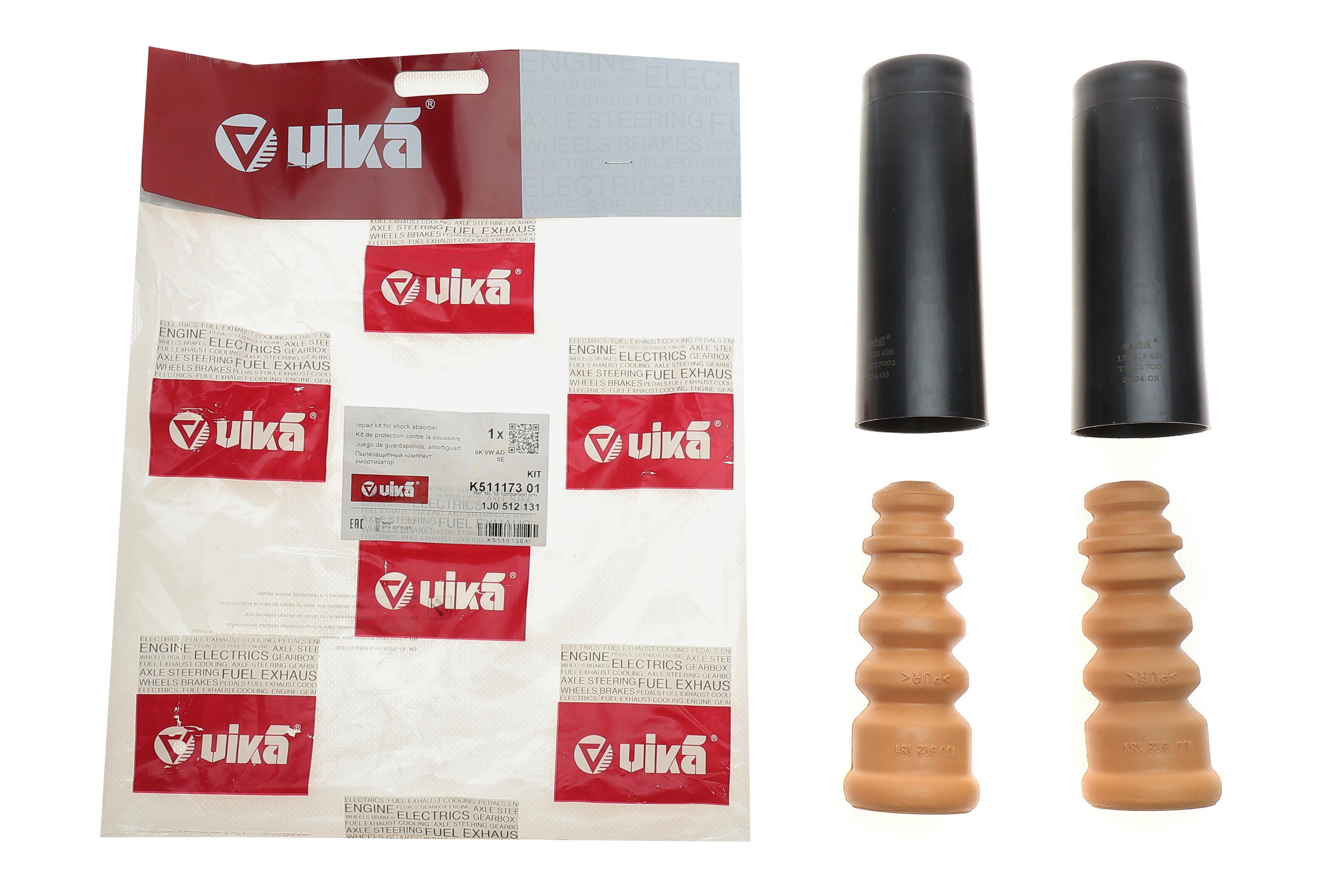 Пильник + відбійник амортизатора (заднього) Skoda Roomster 06-15 (к-кт 2шт)