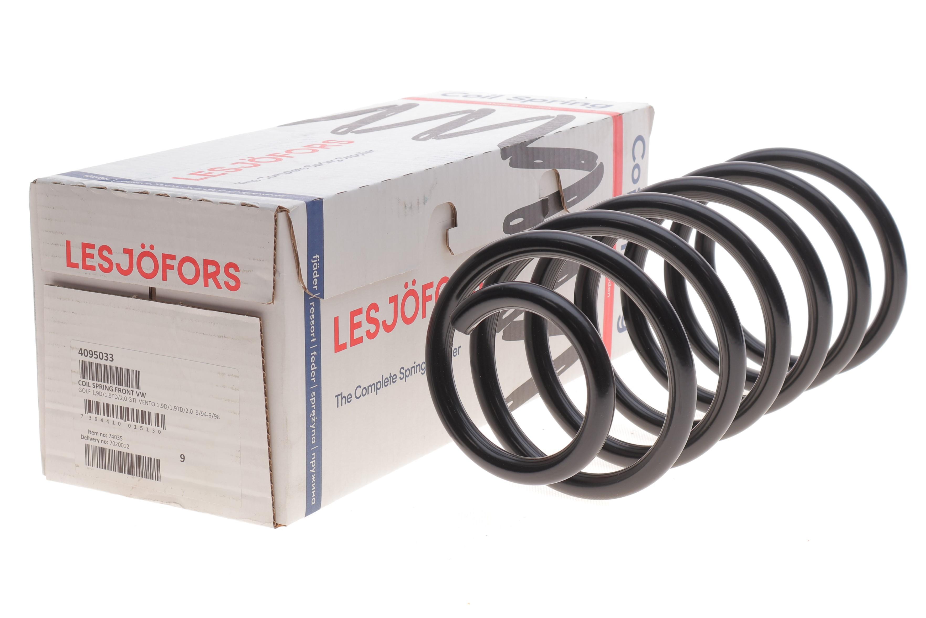 Пружина (передня) VW Golf III/Vento 1.9D/TD/SDI/2.0/GTI 16V 94-99 (нах.зад.частина/універсал/седан)