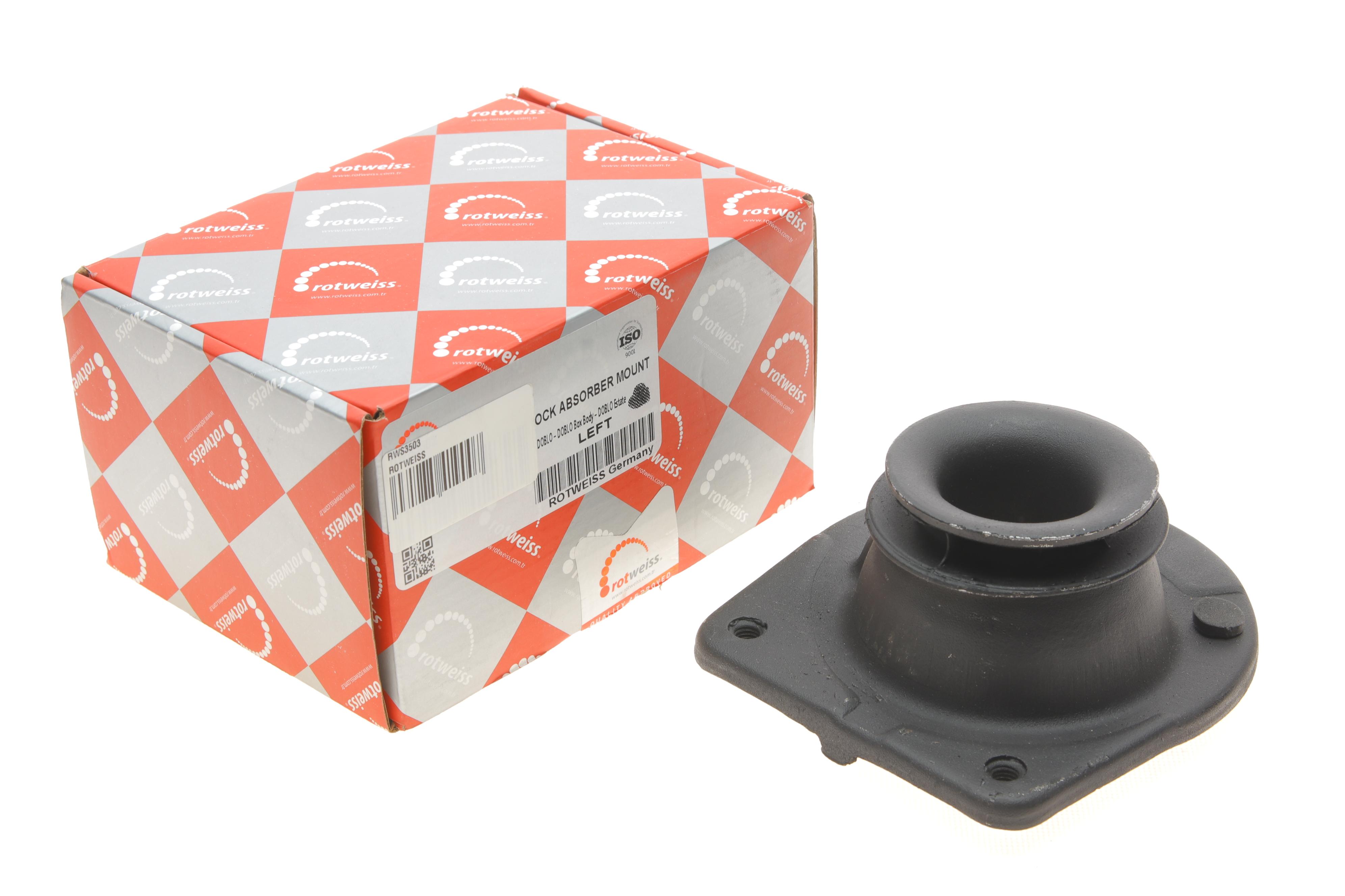 Подушка амортизатора (переднього) Fiat Doblo Cargo 01- (L)