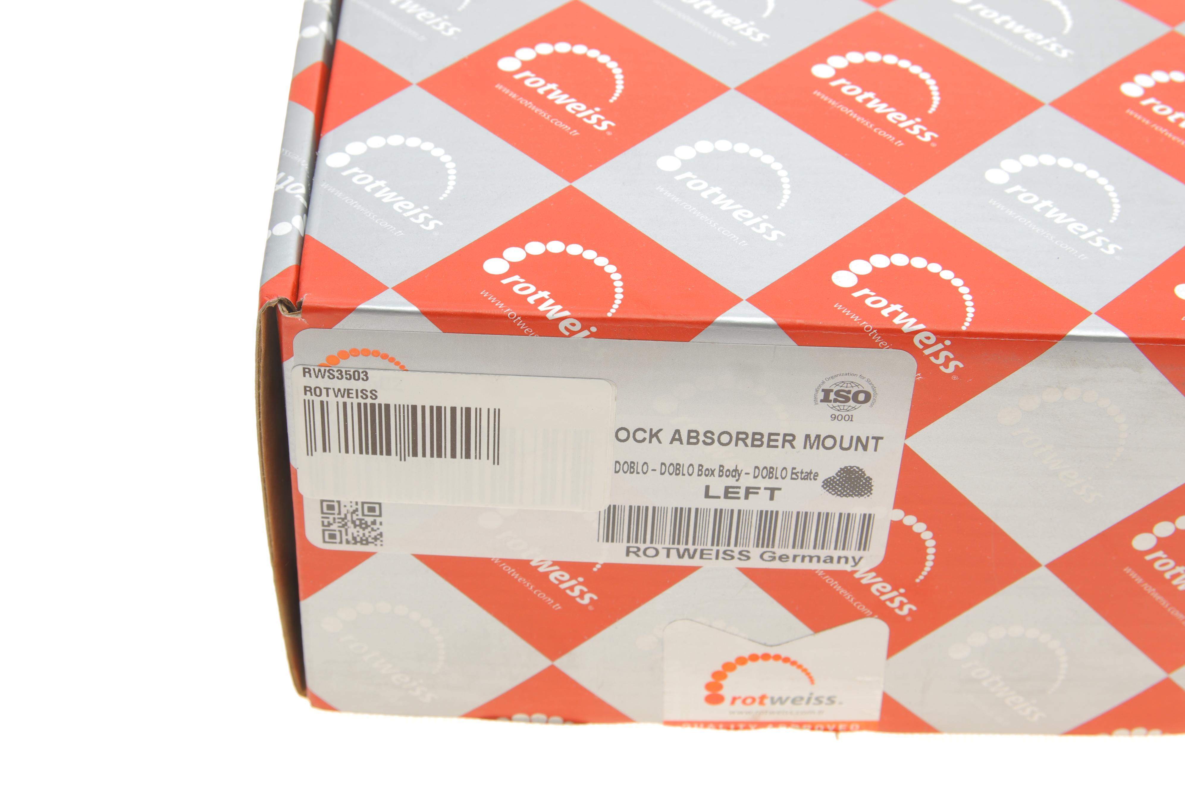 Подушка амортизатора (переднього) Fiat Doblo Cargo 01- (L)