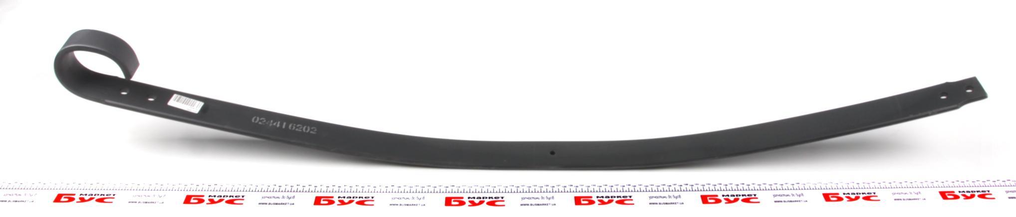 Ресора задня підкорінна MB 609-814D (70x820x760) 12мм