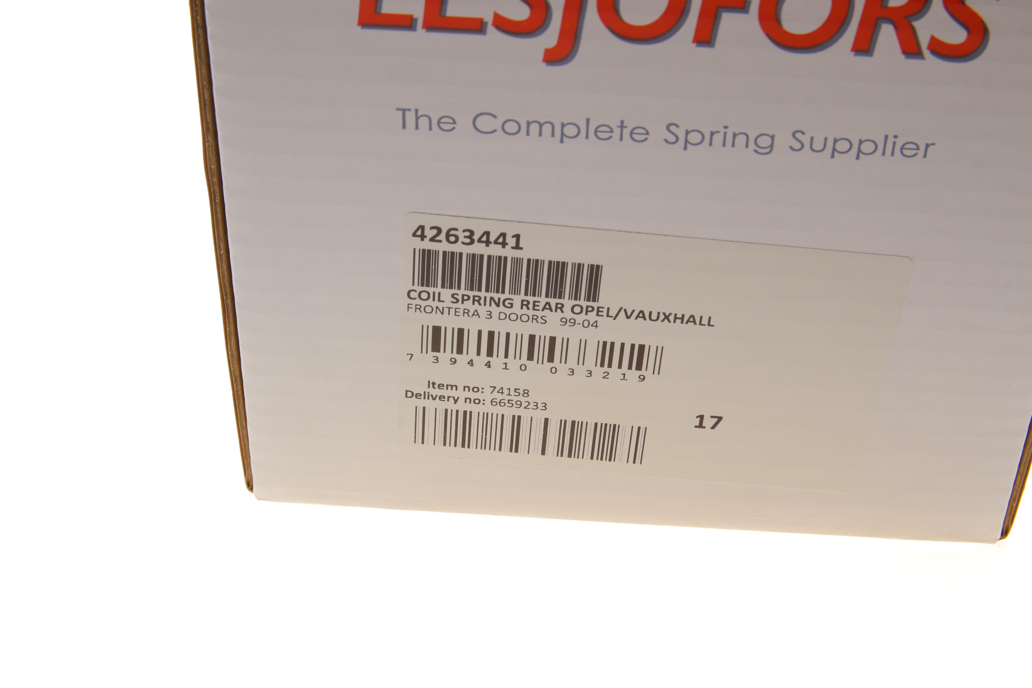 Пружина (задня) Opel Frontera B 2.2DTI/2.2i/3.2i 98-04 (всюдихід закритий) (3 дверей)