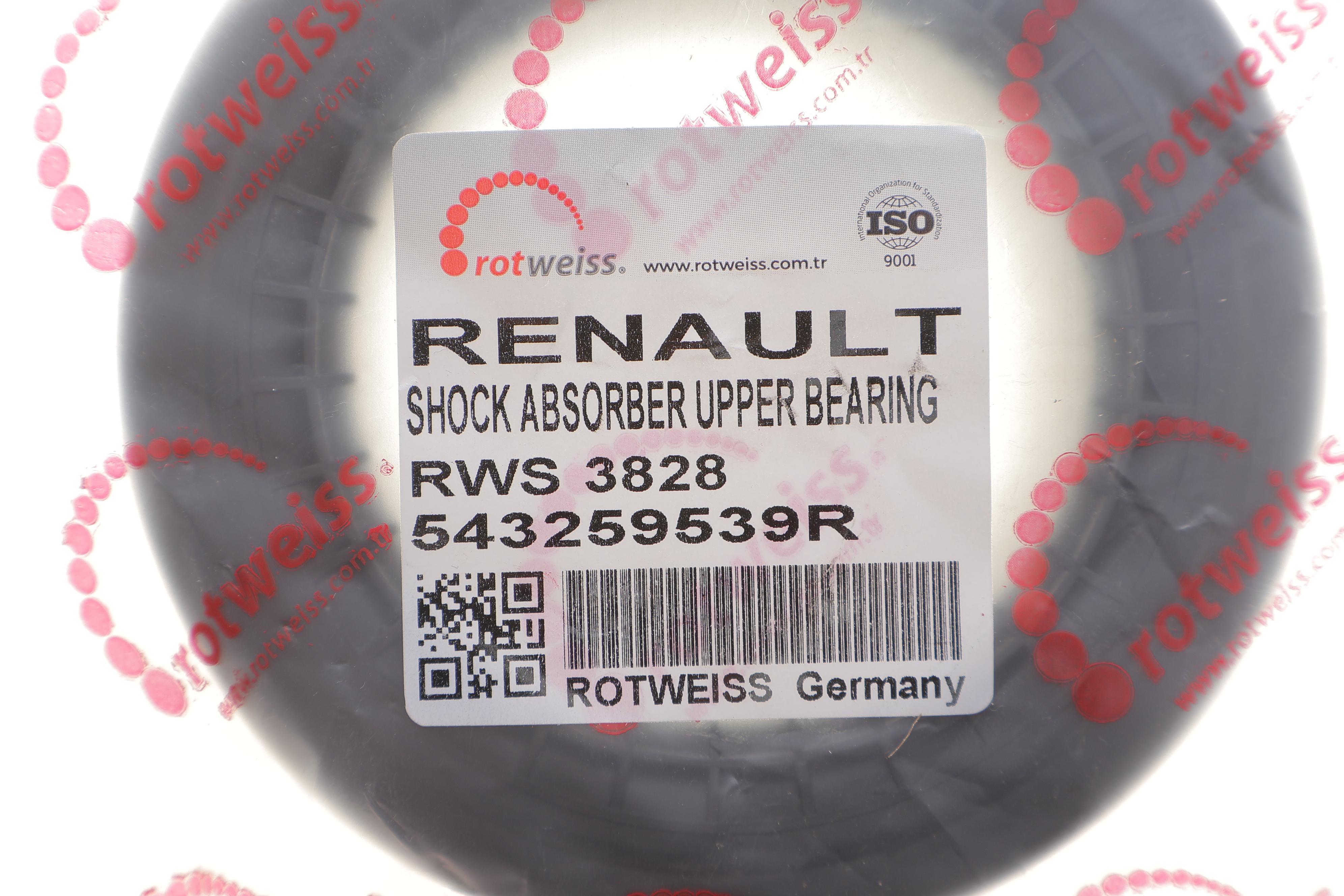 Підшипник амортизатора опорний Renault Captur/Clio 05-