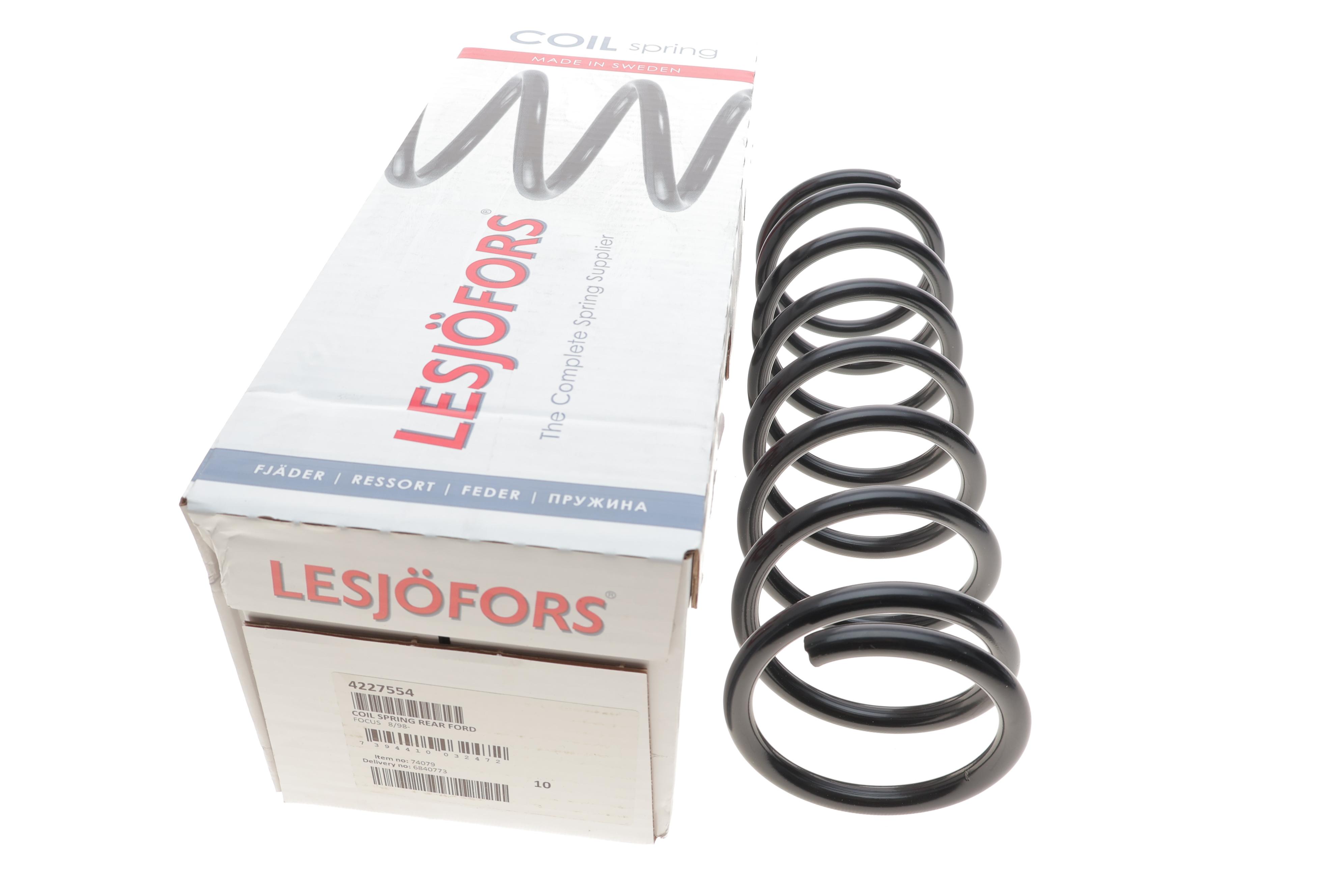 Пружина (задня) Ford Focus 1.4-2.0 16V/1.8DI/TDDi/TDCi 98-04 (седан/нах.зад.частина)