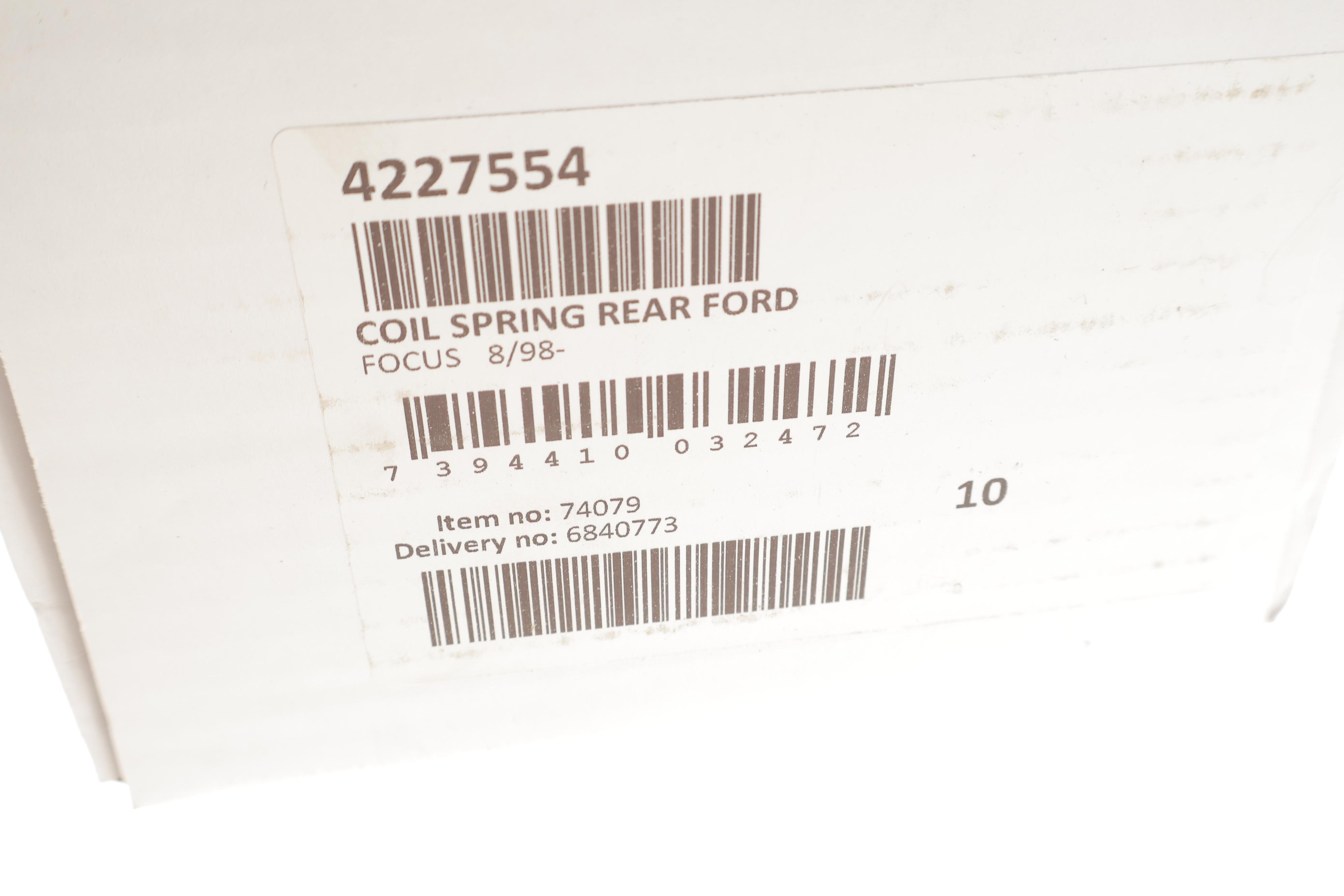 Пружина (задня) Ford Focus 1.4-2.0 16V/1.8DI/TDDi/TDCi 98-04 (седан/нах.зад.частина)