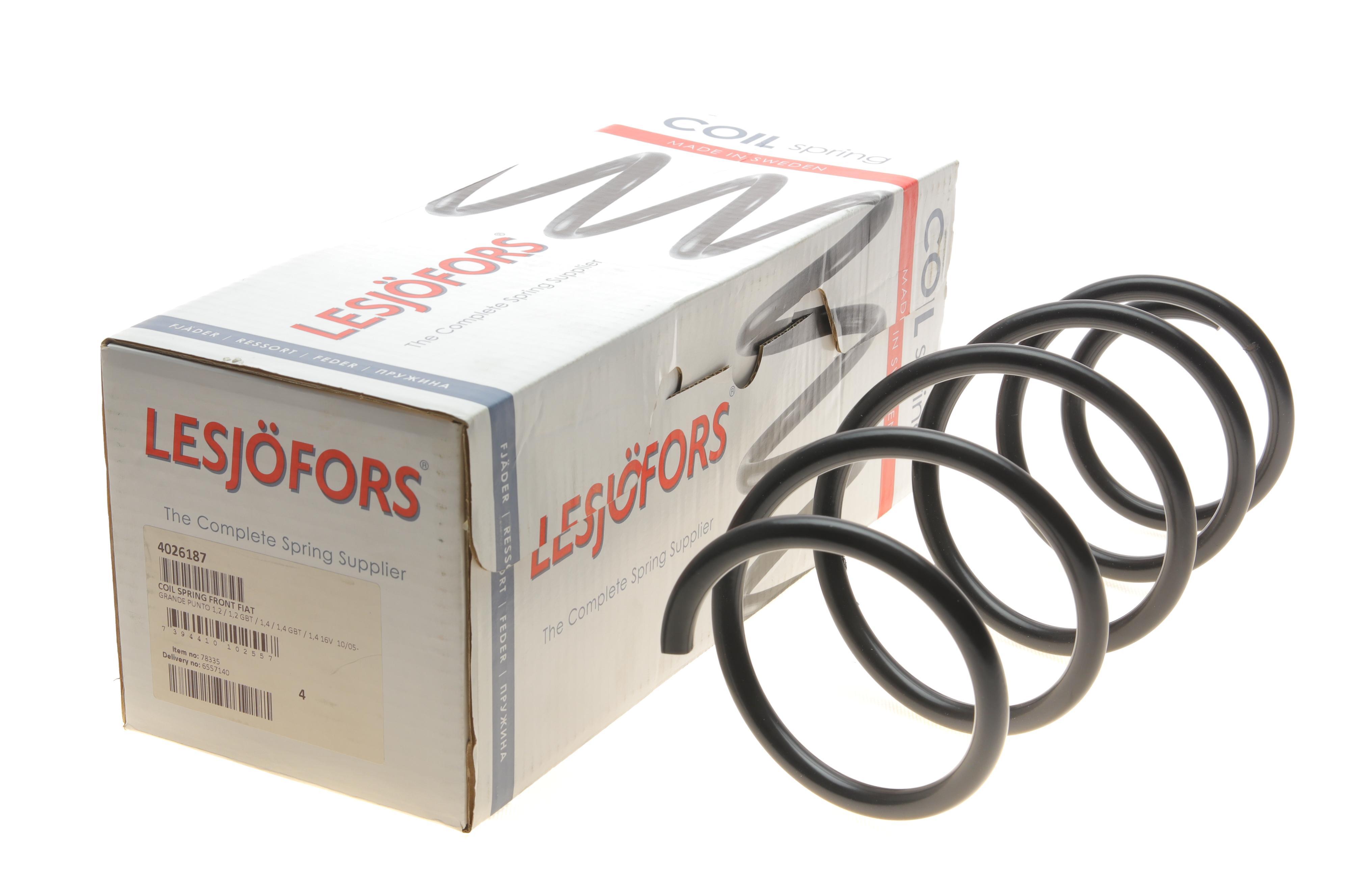 Пружина (передня) Fiat Grande Punto 1.4 05-09 (вкл. Active Sport)/Punto 12-15 (GBT) (накл.зад.ч.)