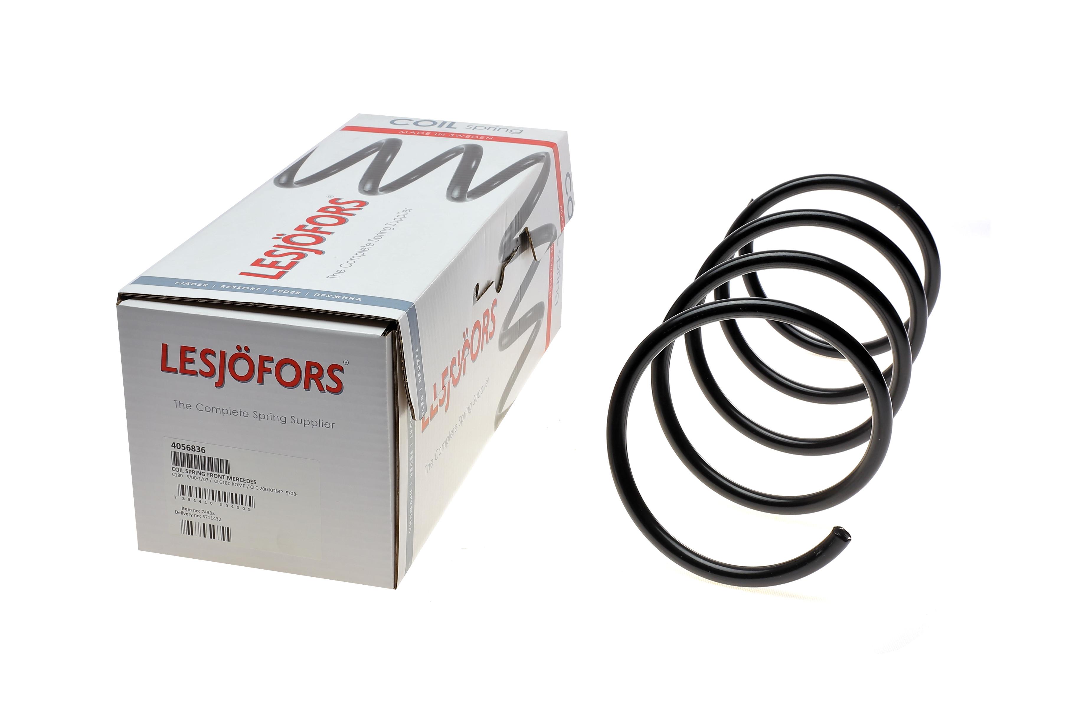 Пружина (передня) MB C-class (W203) С180 00-02/(CL203) 08-11 (седан/купе/унив.) (осн: Classic/Elegance)