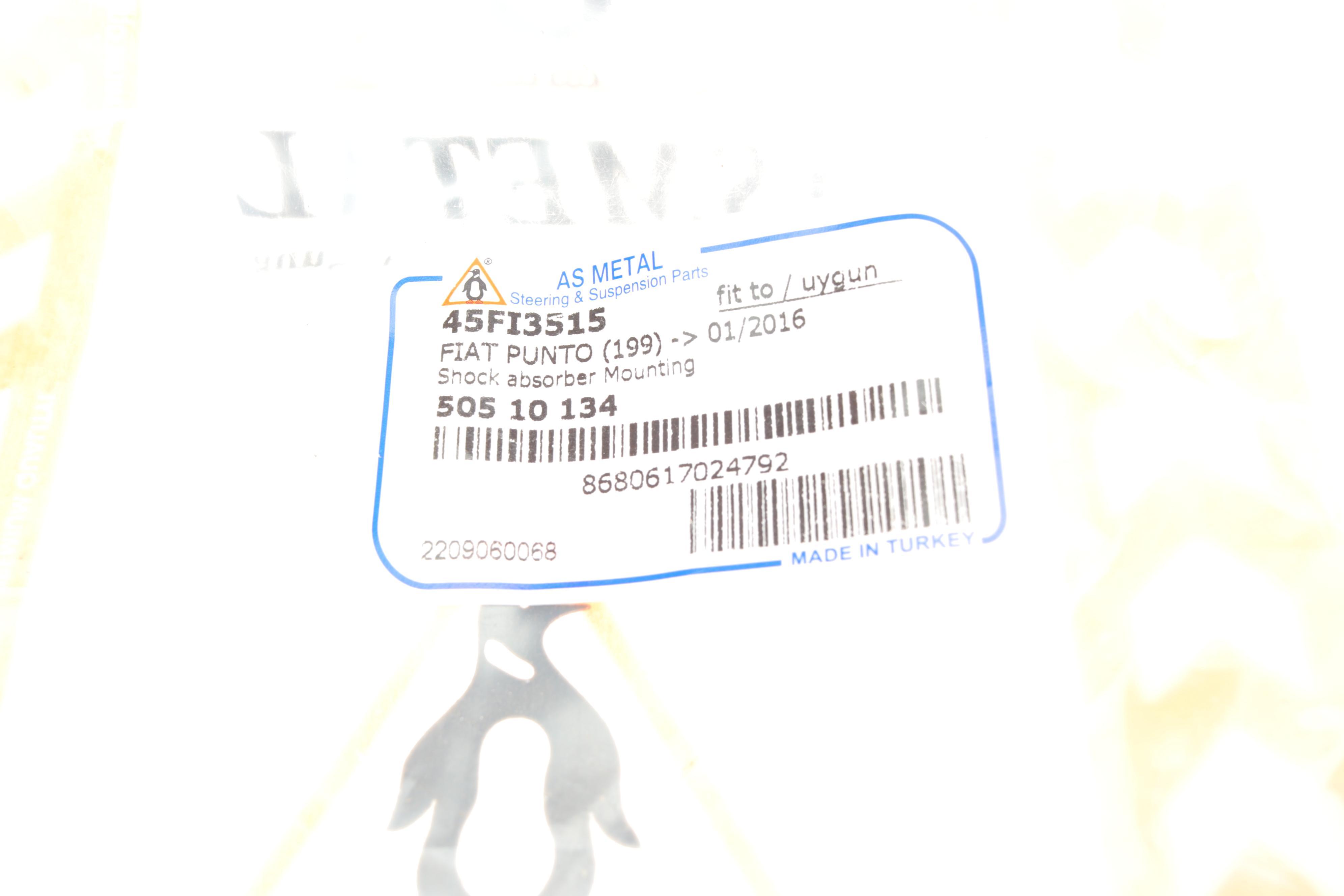 Подушка амортизатора (переднього) + підшипник Fiat Punto/Opel Corsa D 05-