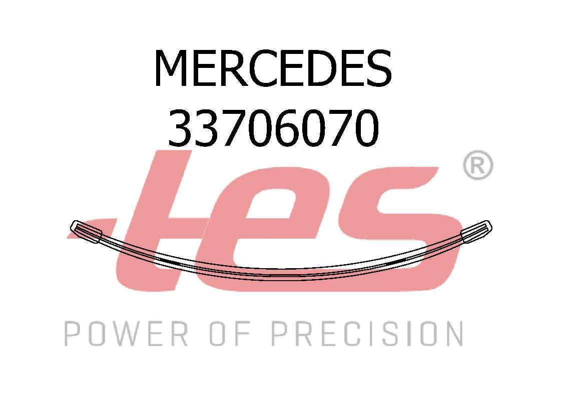 Ресора передня MB Sprinter 412-416-616CDI (2-ох лист.) (18mm+13mm) (100/650/650)