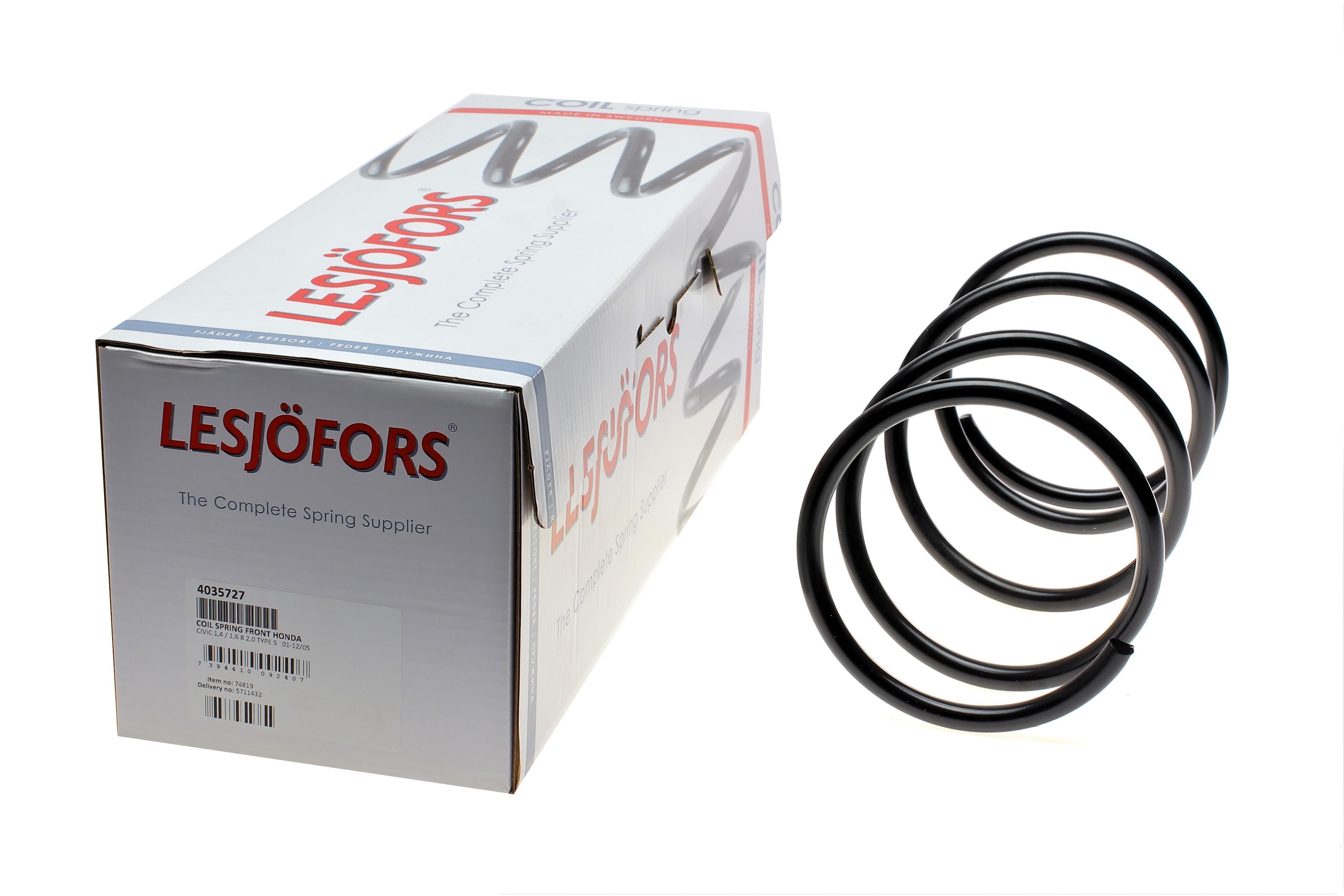 Пружина (передня) Honda Civic VII 1.4i/iS/1.6i/2.0i Sport 01-05 (седан/купе/накл.зад.ч.)