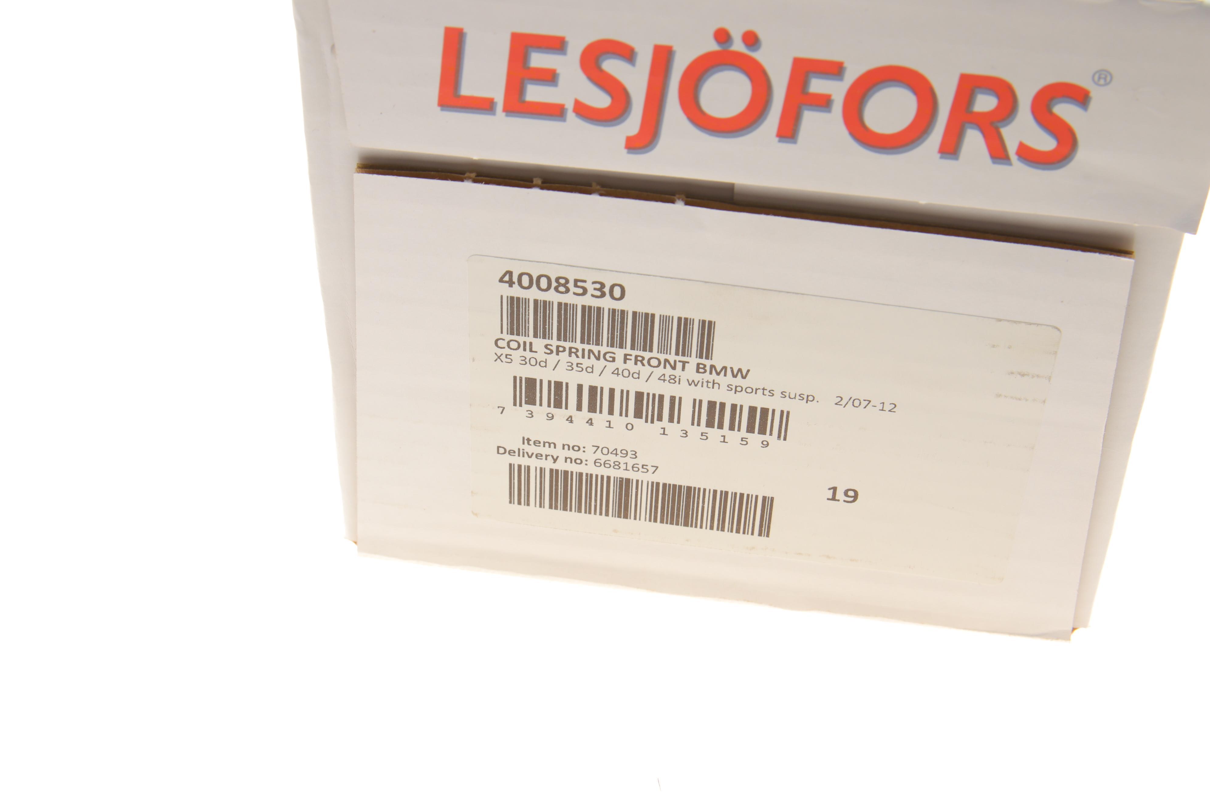 Пружина (передня) BMW X5 (E70) 3.0d/sd/4.8i xDrive 06-13 (SUV) (со спорт.ход, ч)