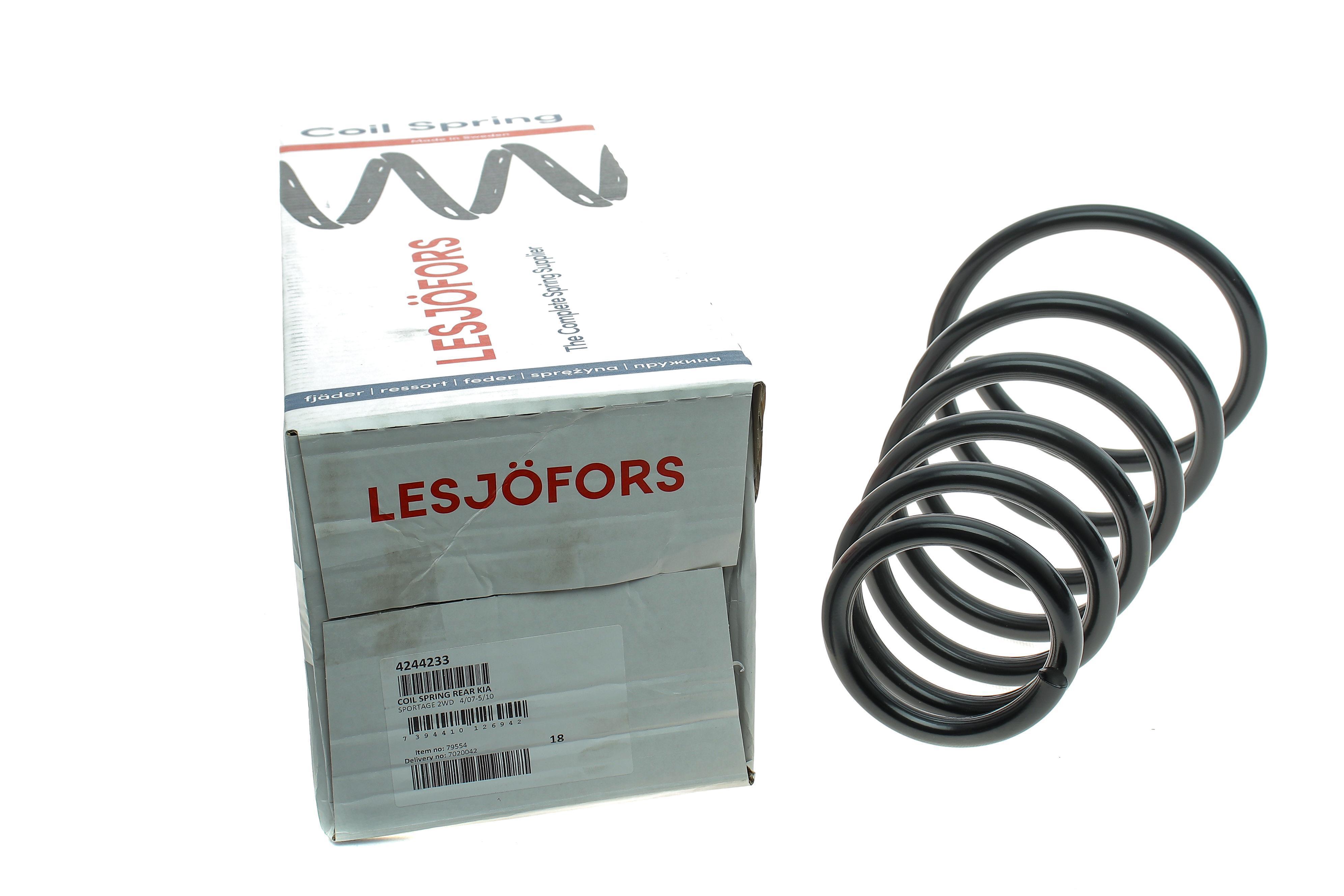 Пружина (задня) Kia Sportage II 2.0/2.0CRDi/2.0i 16V 04- (позашляховик) (шасі: L на 11 поз.)