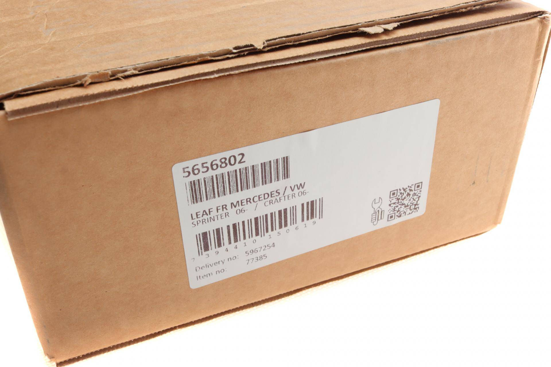 Ресора передня MB Sprinter/VW Crafter 06- (3.5T) (пластик) (670/670) (OE 9063211003 / 9063211503)