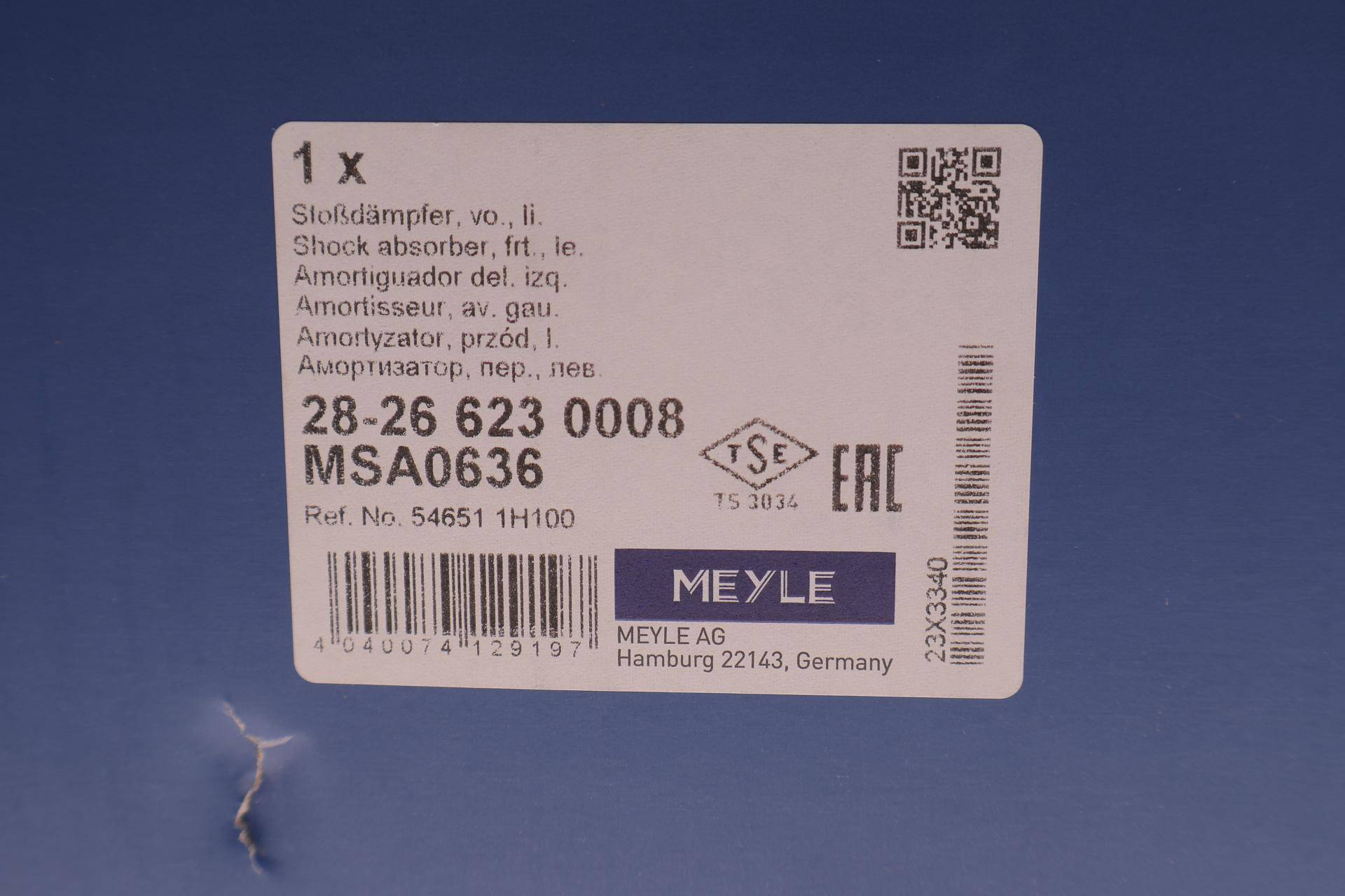 Амортизатор (передній) Kia Ceed 07- (L)