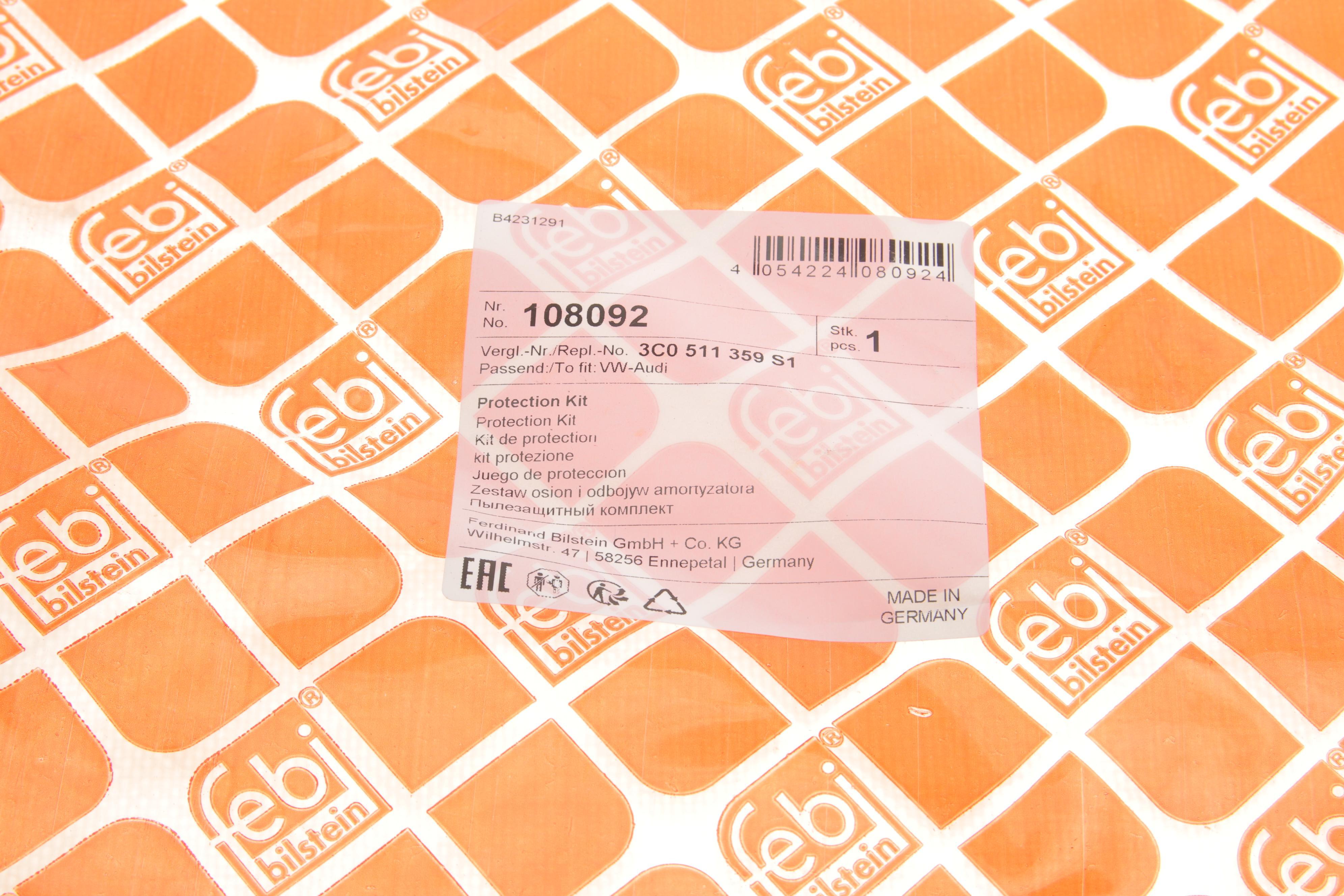 Пильник + відбійник амортизатора (заднього) VW Passat/CC/Golf VI 05-14 (к-кт 2 шт.)