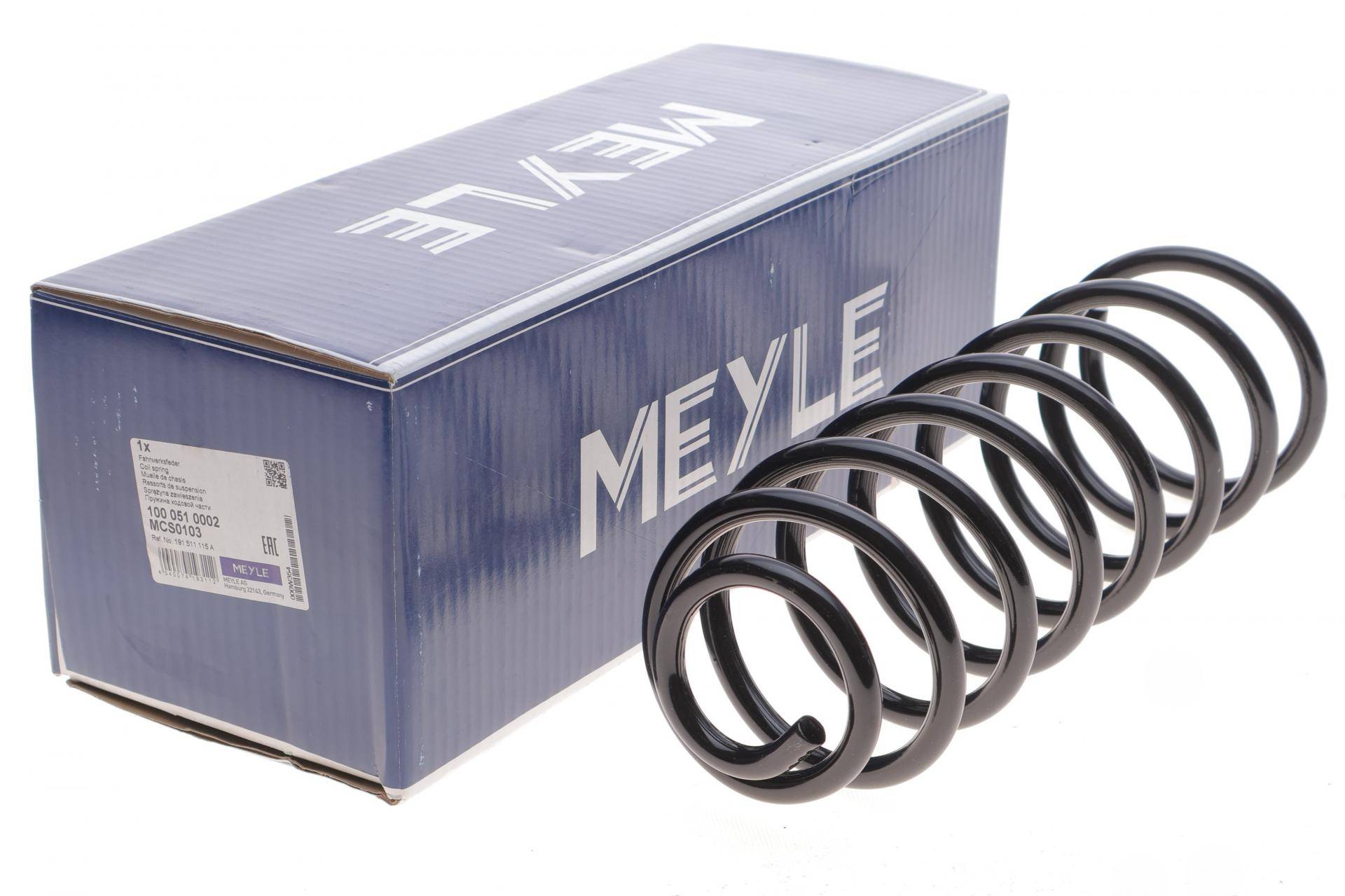 Пружина (задня) VW Golf II/Jetta II 84-91