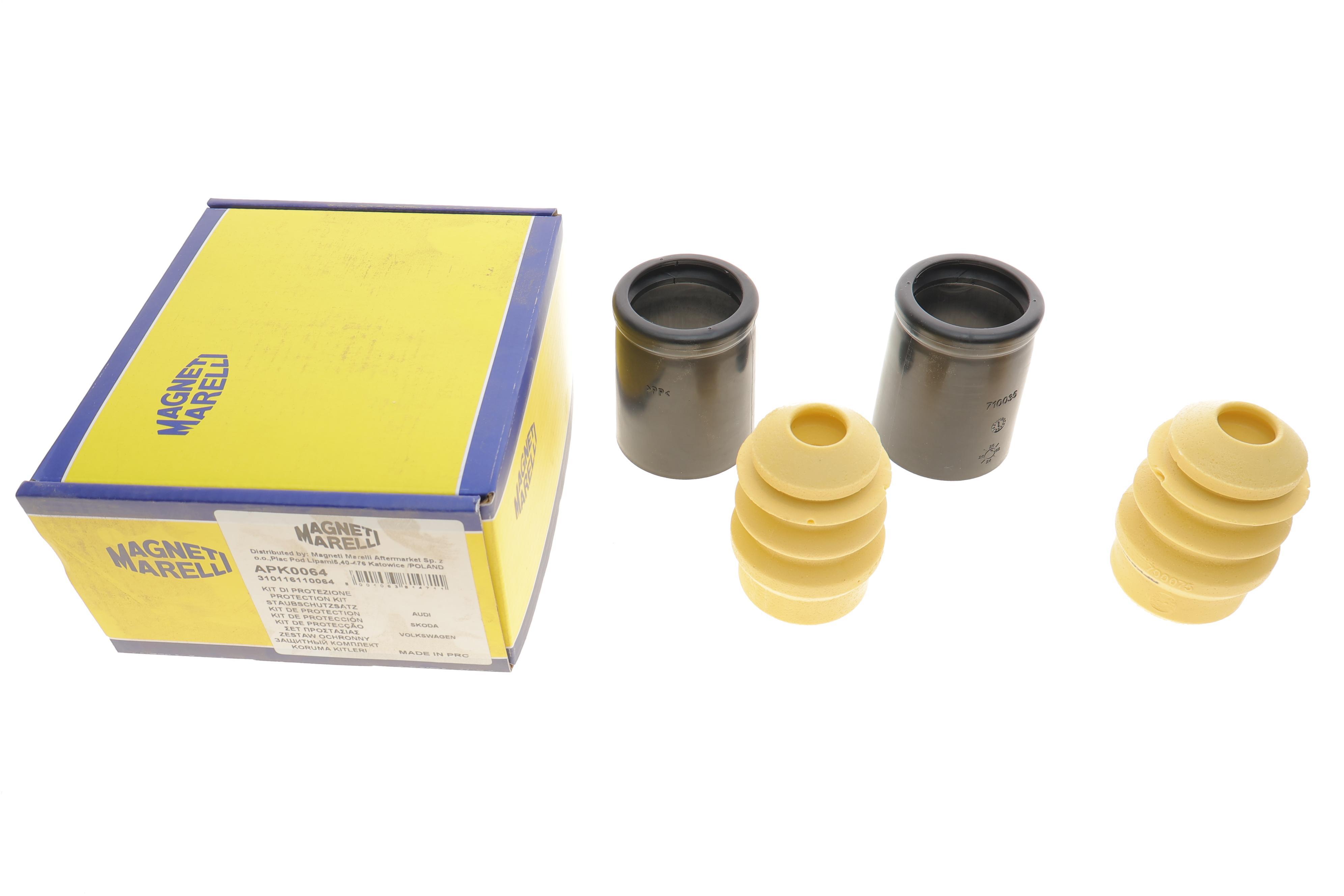 Пильник + відбійник амортизатора (переднього) Audi A4/A6/VW Passat B5 (к-кт 2 шт.) (APK0064)