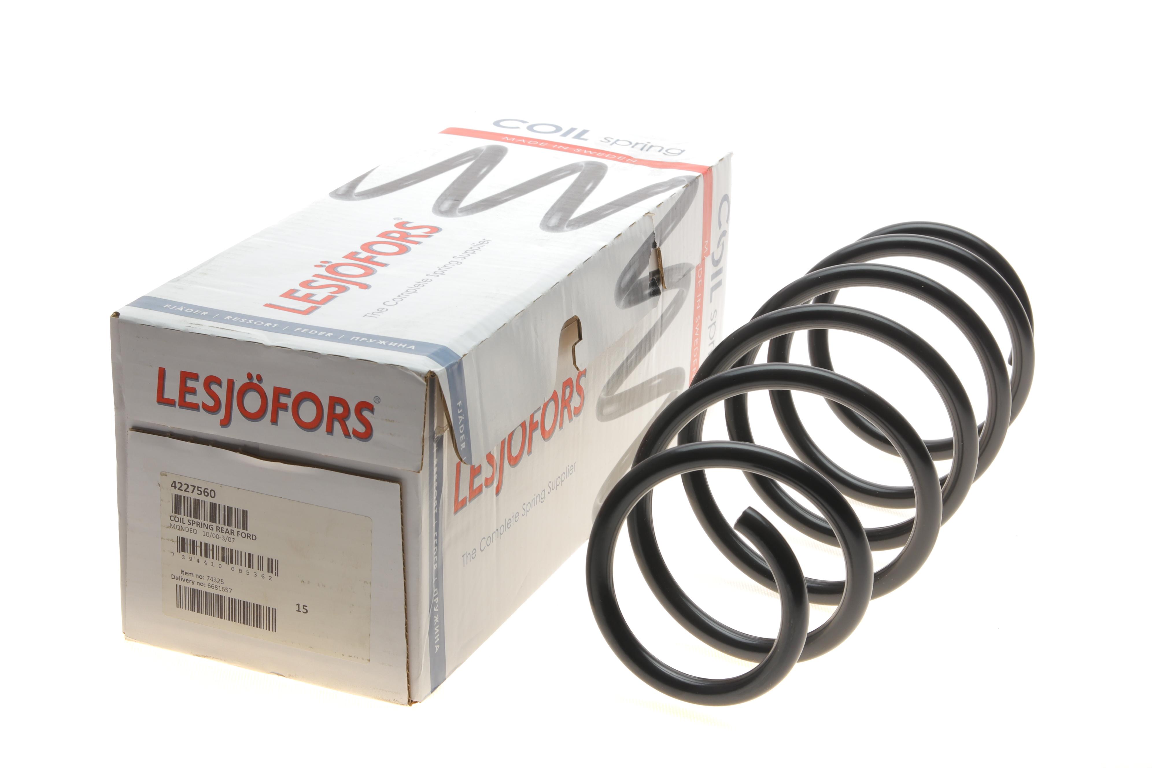 Пружина (задня) Ford Mondeo 1.8-2.0 16V/2.0-2.2TDCi/2.5-3.0 V6 00-07 (седан/нак.з.ч)(без спорт.х.ч)