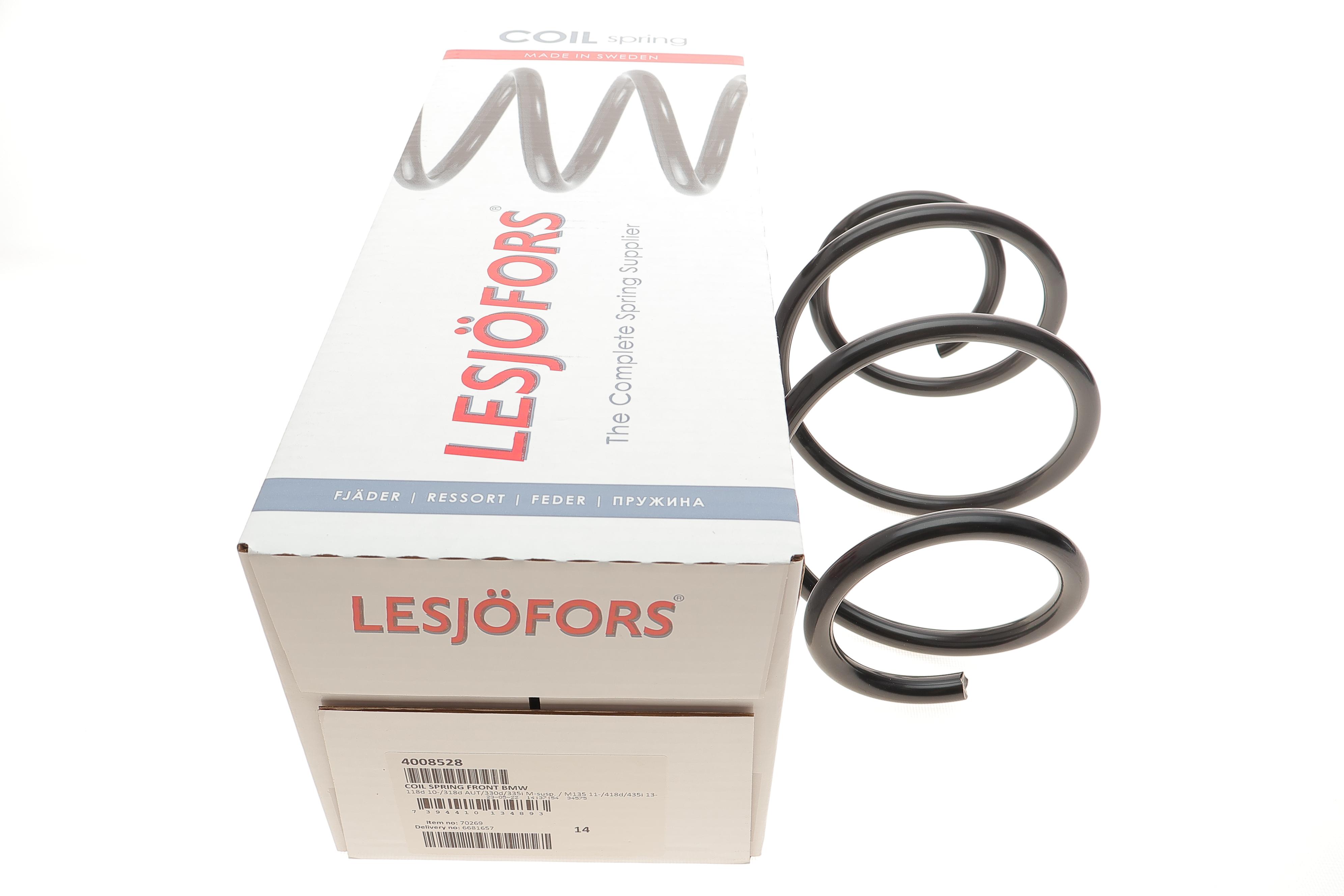 Пружина (передня) BMW 1 (F20/F21)/3 (F30/F80) 11- B47/N55/N57 (з M-технікою/з спорт.ход.ч.)