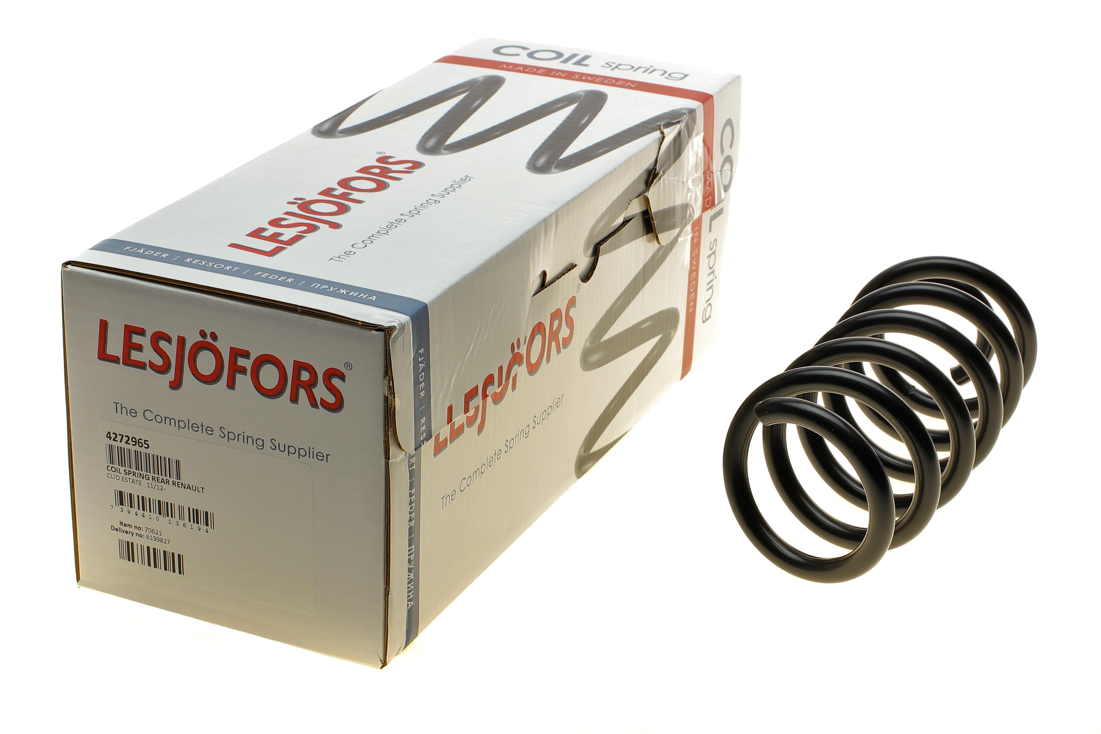 Пружина (задня) Renault Clio 0.9TCe/1.2TCe/1.5dCi 12- (фургон/універсал)