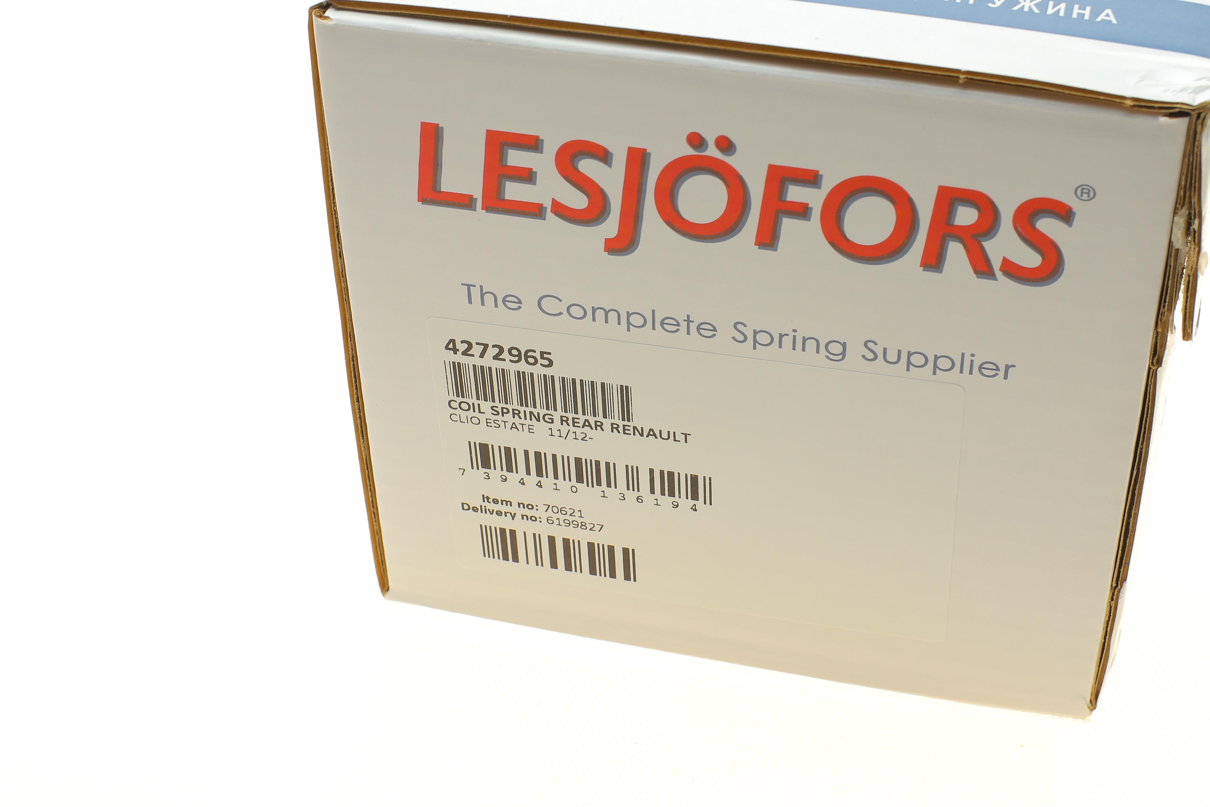 Пружина (задня) Renault Clio 0.9TCe/1.2TCe/1.5dCi 12- (фургон/універсал)