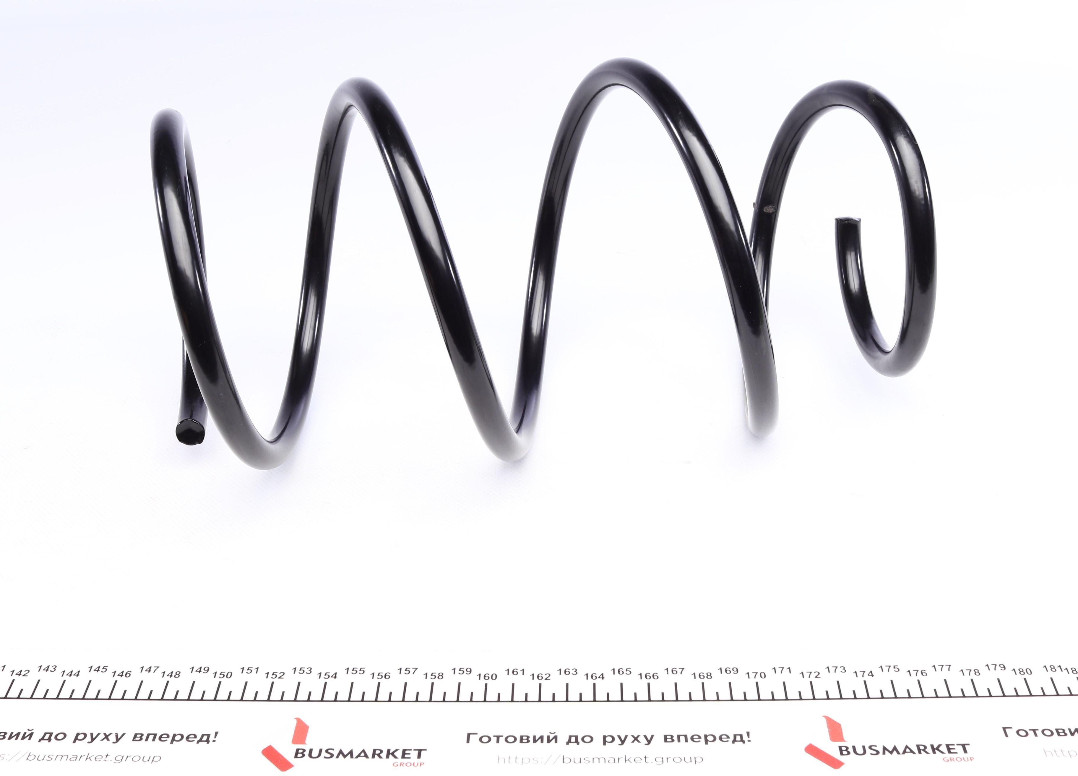 Пружина (передня) BMW 3 (E46) 330d/Cd/5 (E39) 525td/tds МКПП 97-07 (седан/унив/купе)(без спорт.ход)