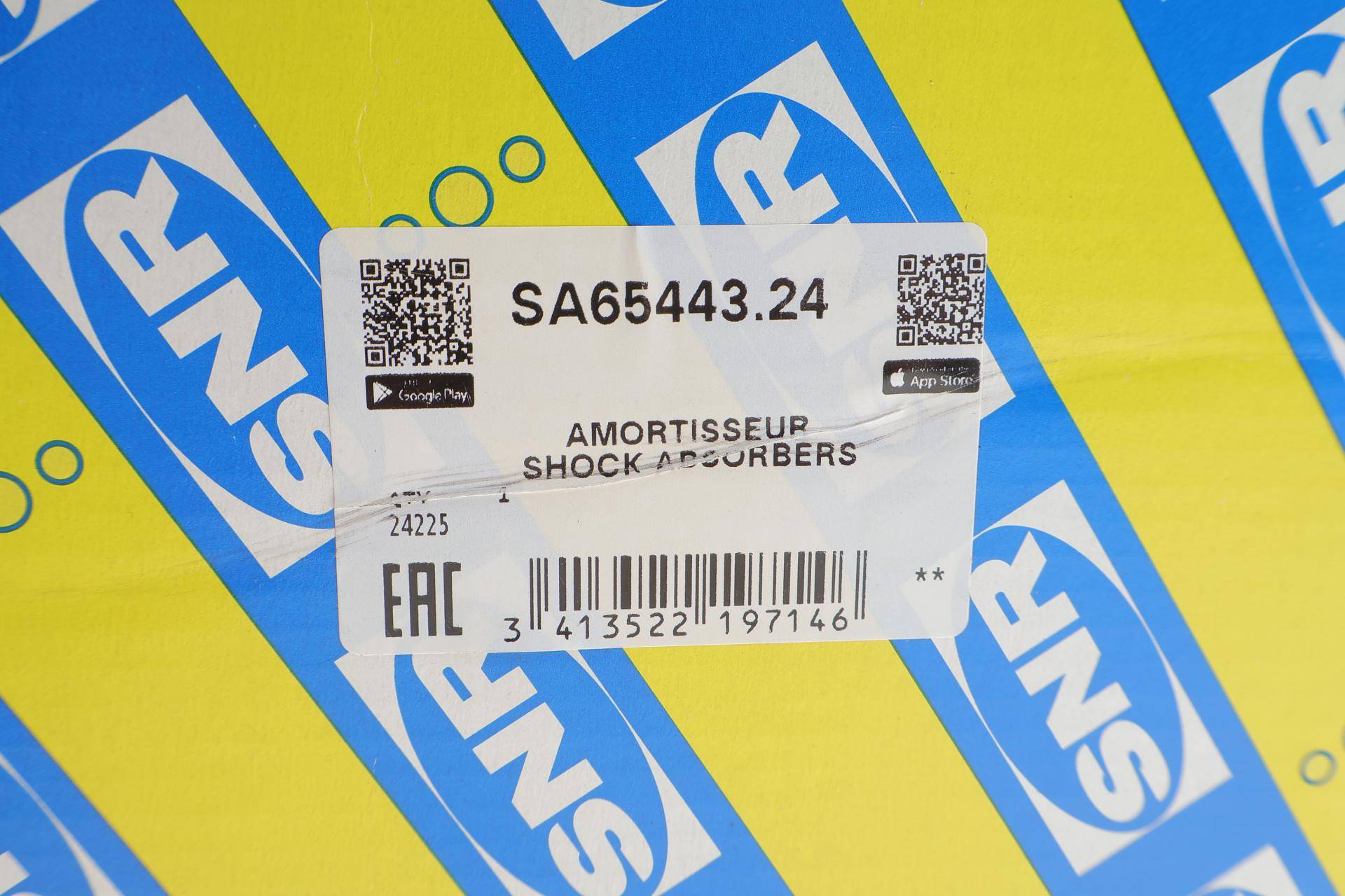 Амортизатор (передній) Audi A3 1.2-2.0FSI/1.6-2.0TDI 04-