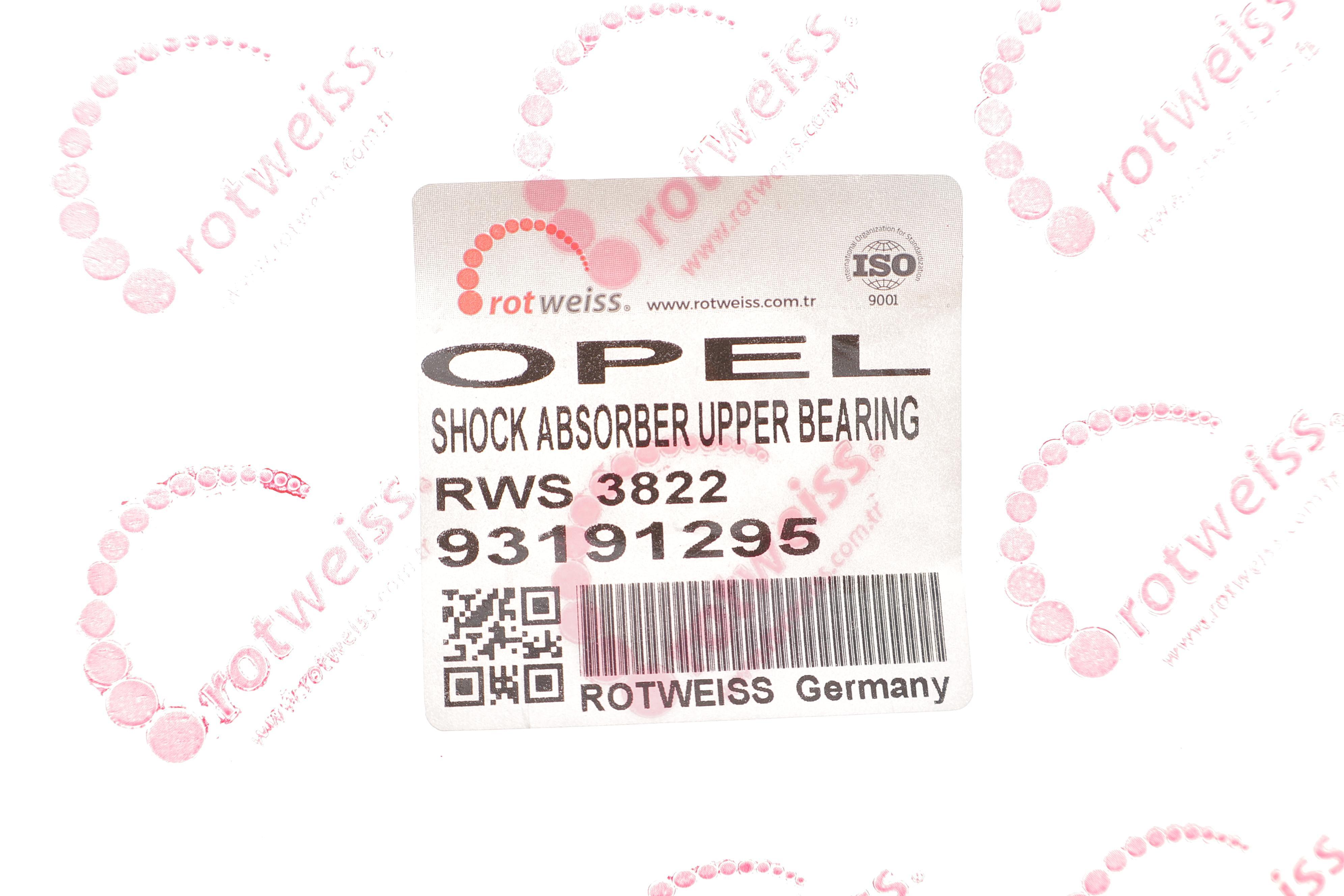 Підшипник амортизатора опорний Opel Astra H/Vectra C 02-