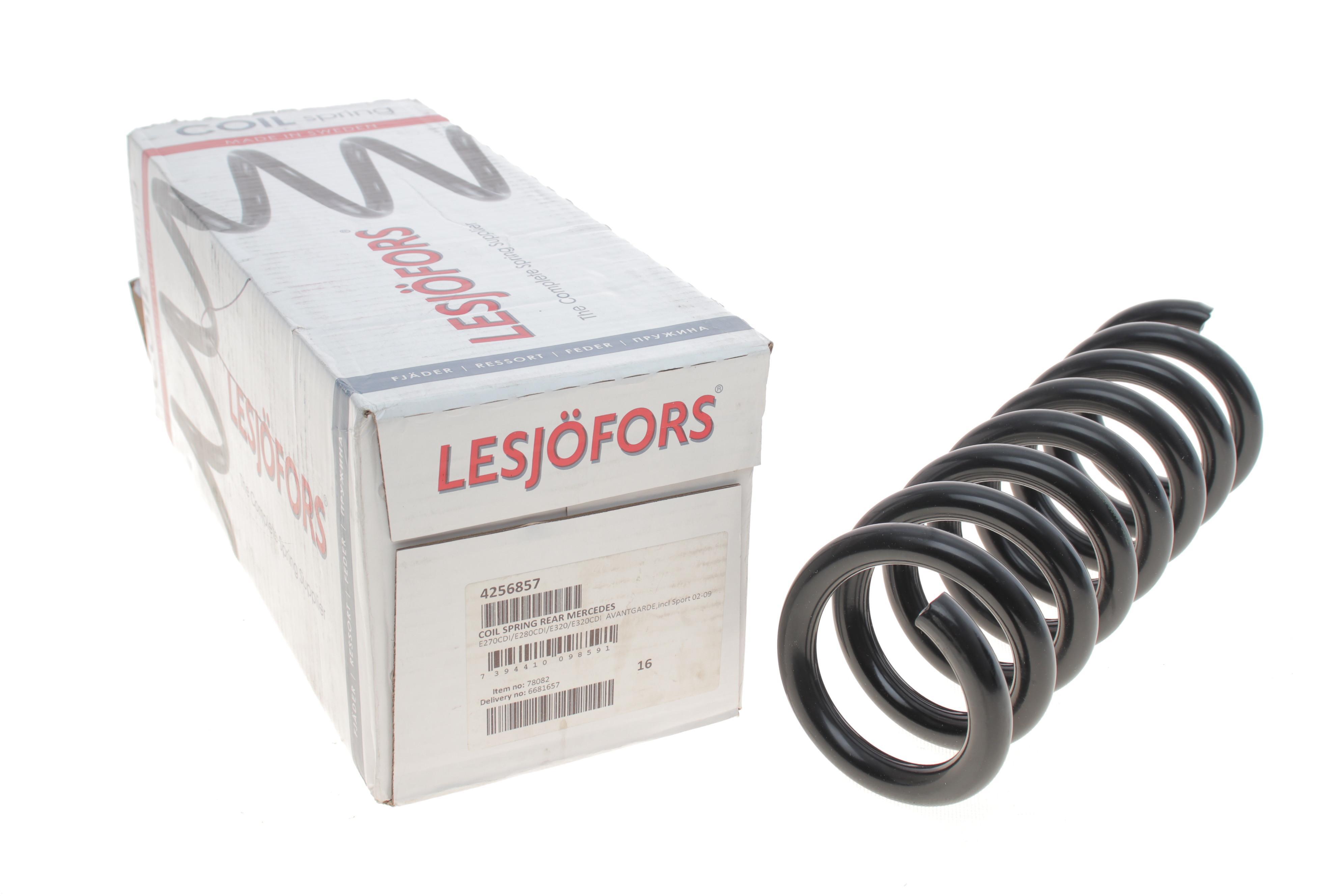 Пружина (задня) MB E-class (W211) E200NGT/E500 02-08 (седан) (ос:Avantgarde, Sport)