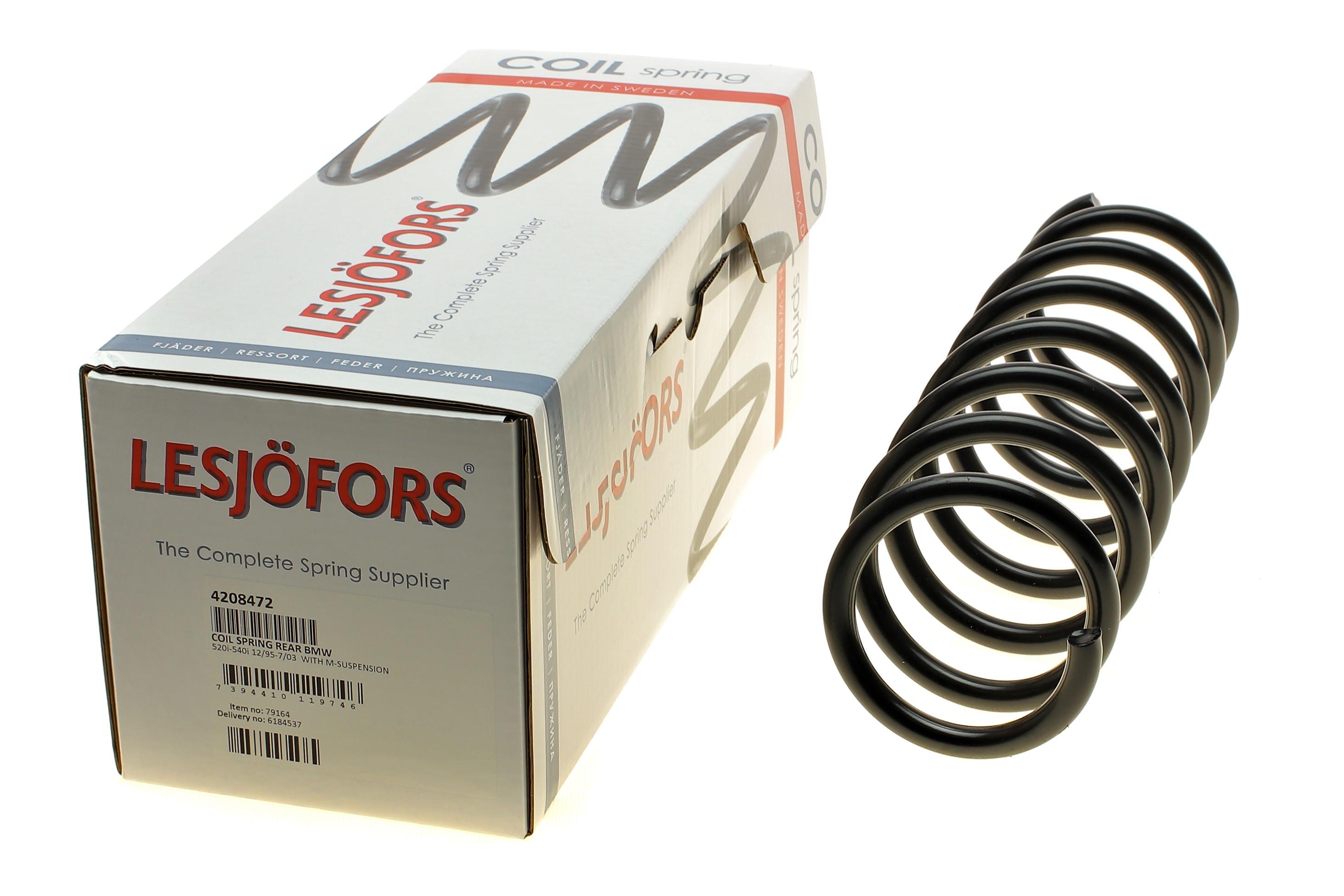 Пружина (задня) BMW 5 (E39) 520i-540i/520d-530d 95-03 (седан) (з М-техн.)