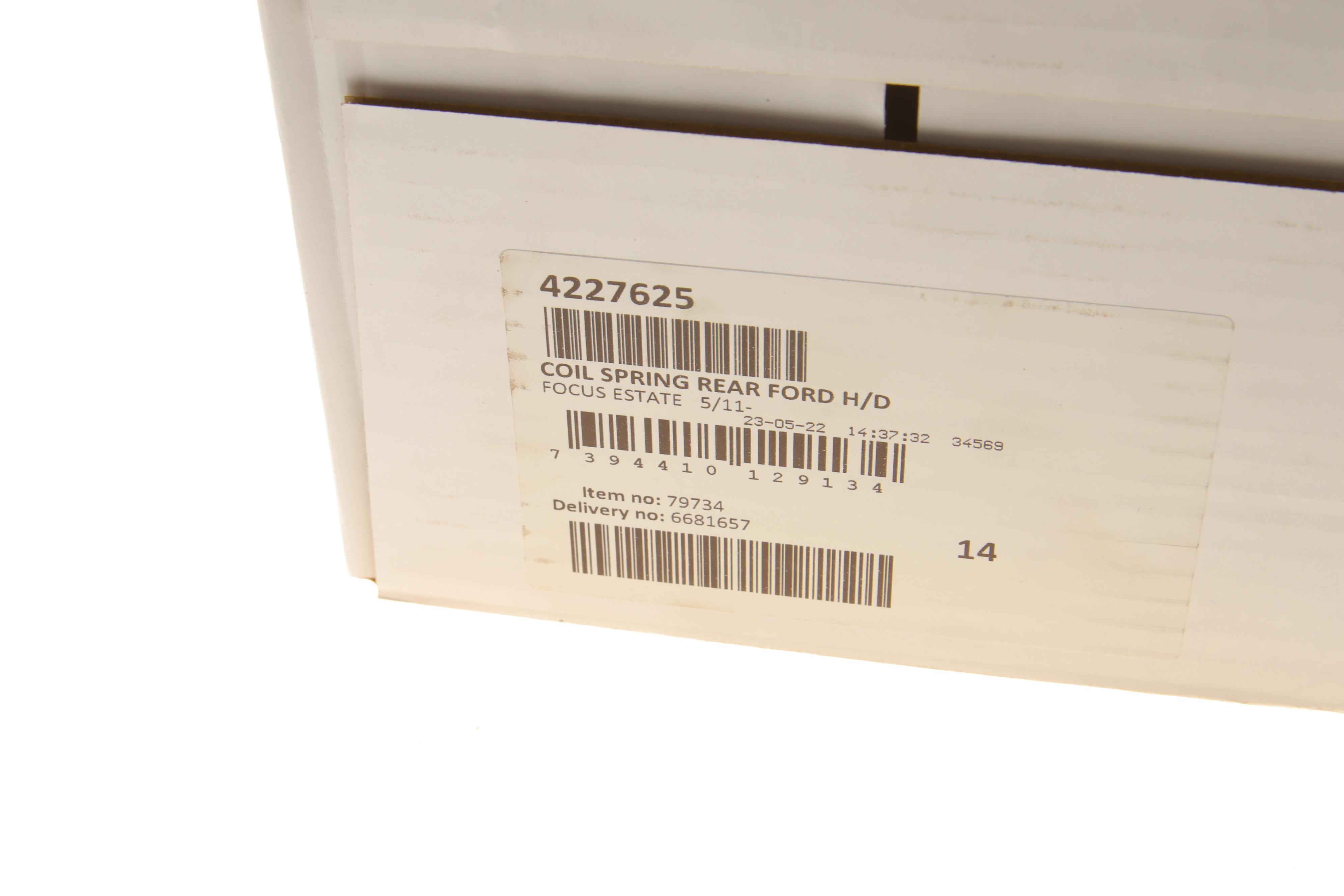 Пружина (задня) Ford Focus 1.0-1.6 EcoBoost/1.6TDCi/2.0TDCi 10- (універсал) (type CEW, CB8)