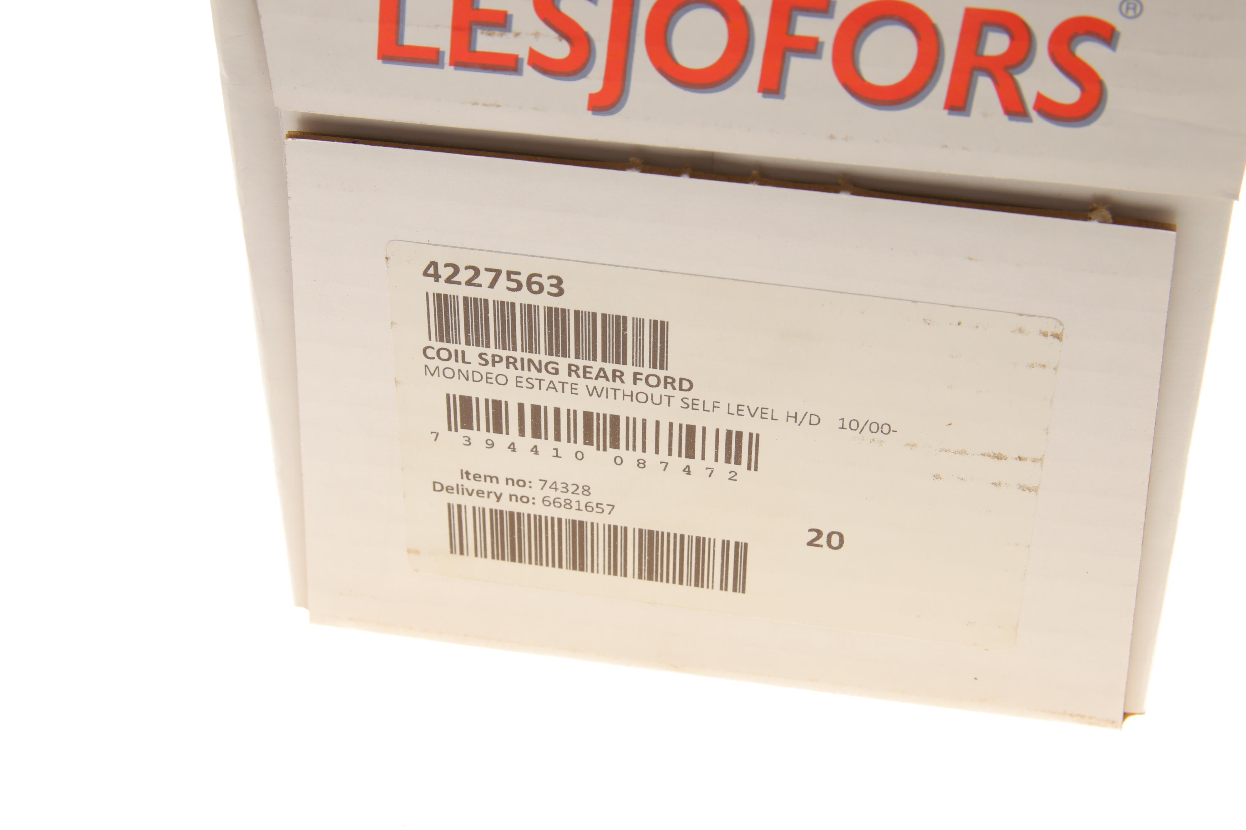 Пружина (задня) Ford Mondeo 1.8-2.0 16V/2.0-2.2TDCi/2.5-3.0 V6 00-07 (ун.)(без с-ми рег.дор.пр)(HD)