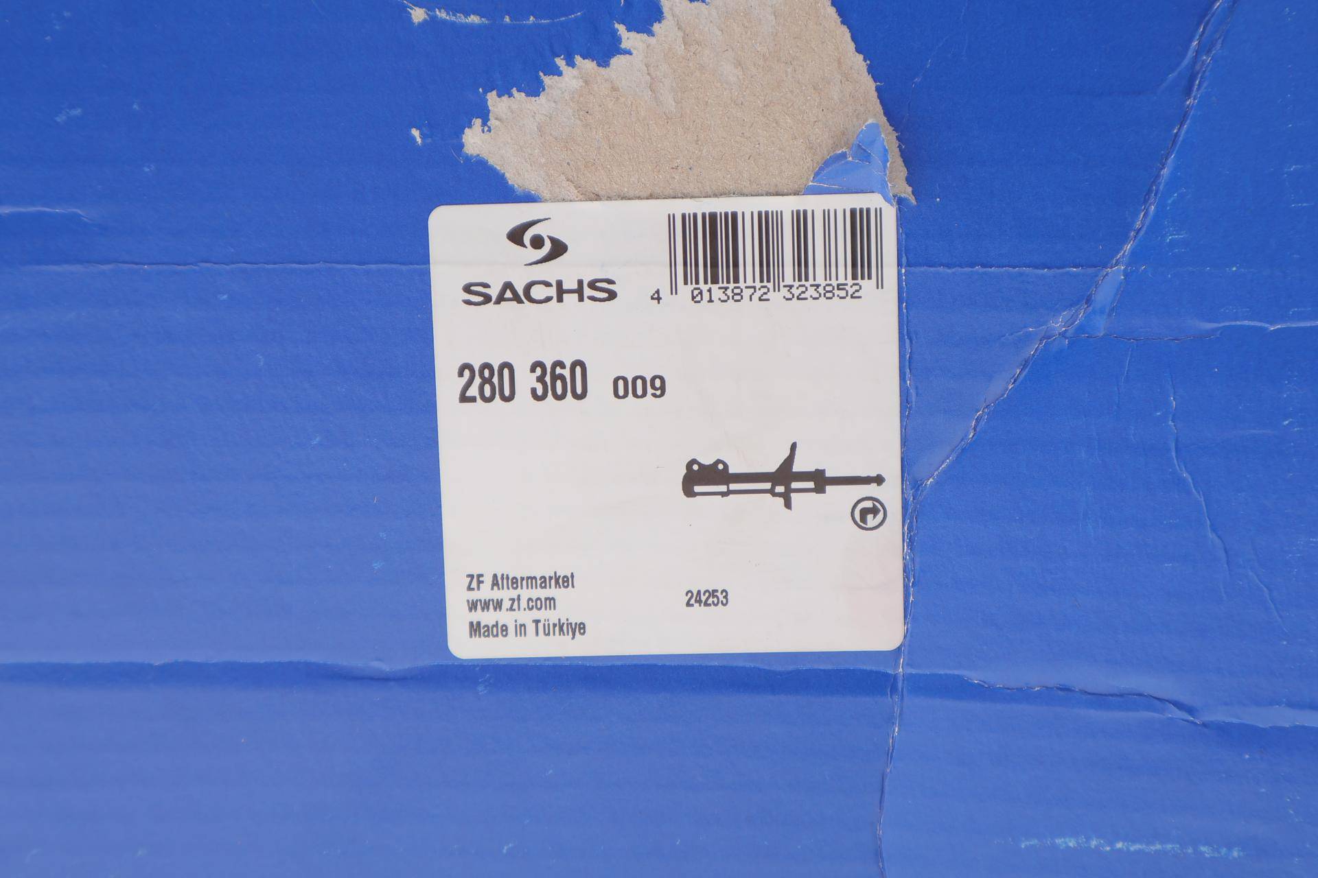 Амортизатор (передній) Opel Zafira A 99-05 (R)