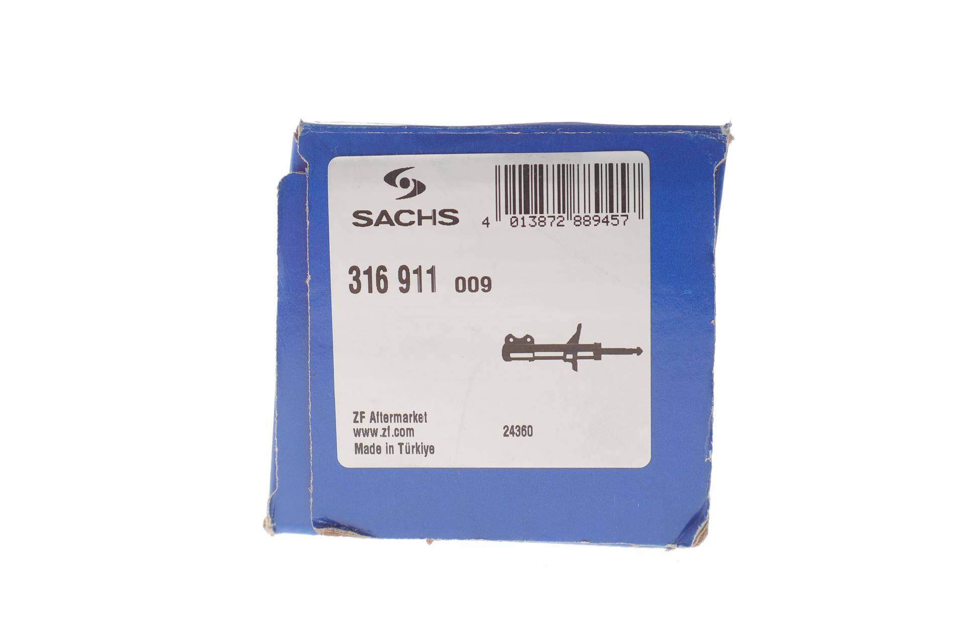 Амортизатор (задній) Renault Captur 1.2/1.5 TCe/dCi 13-