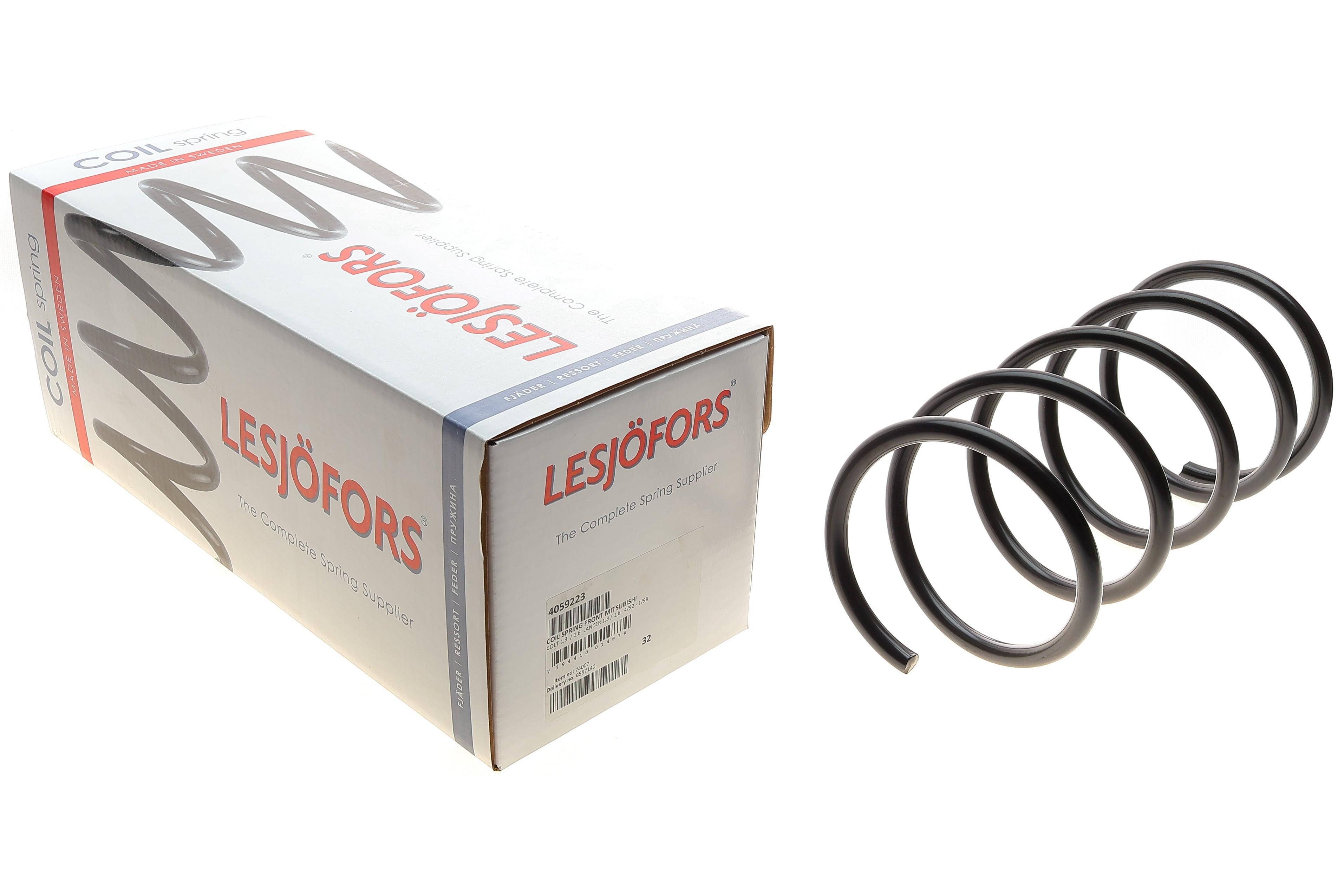 Пружина (передня) Mitsubishi Colt IV/Lancer V 1.3/1.6/1.6 16V 92-96 (седан/накл.зад.ч)/92-03 (унив)