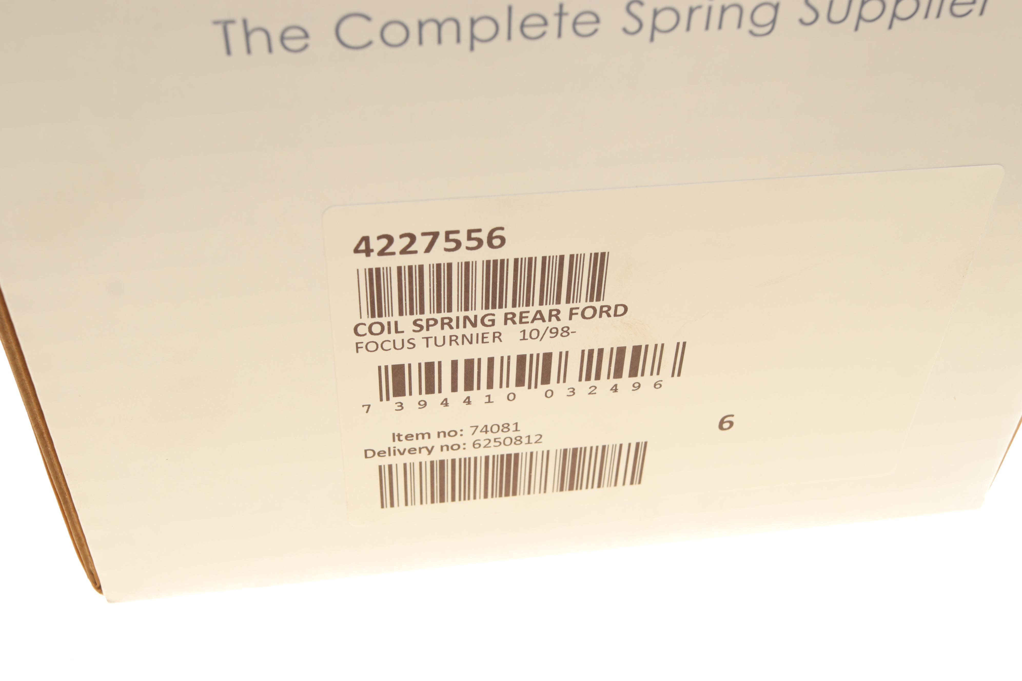 Пружина (задня) Ford Focus 1.4-2.0 16V/1.8DI/TDDi/TDCi 98-05 (фургон/універсал)