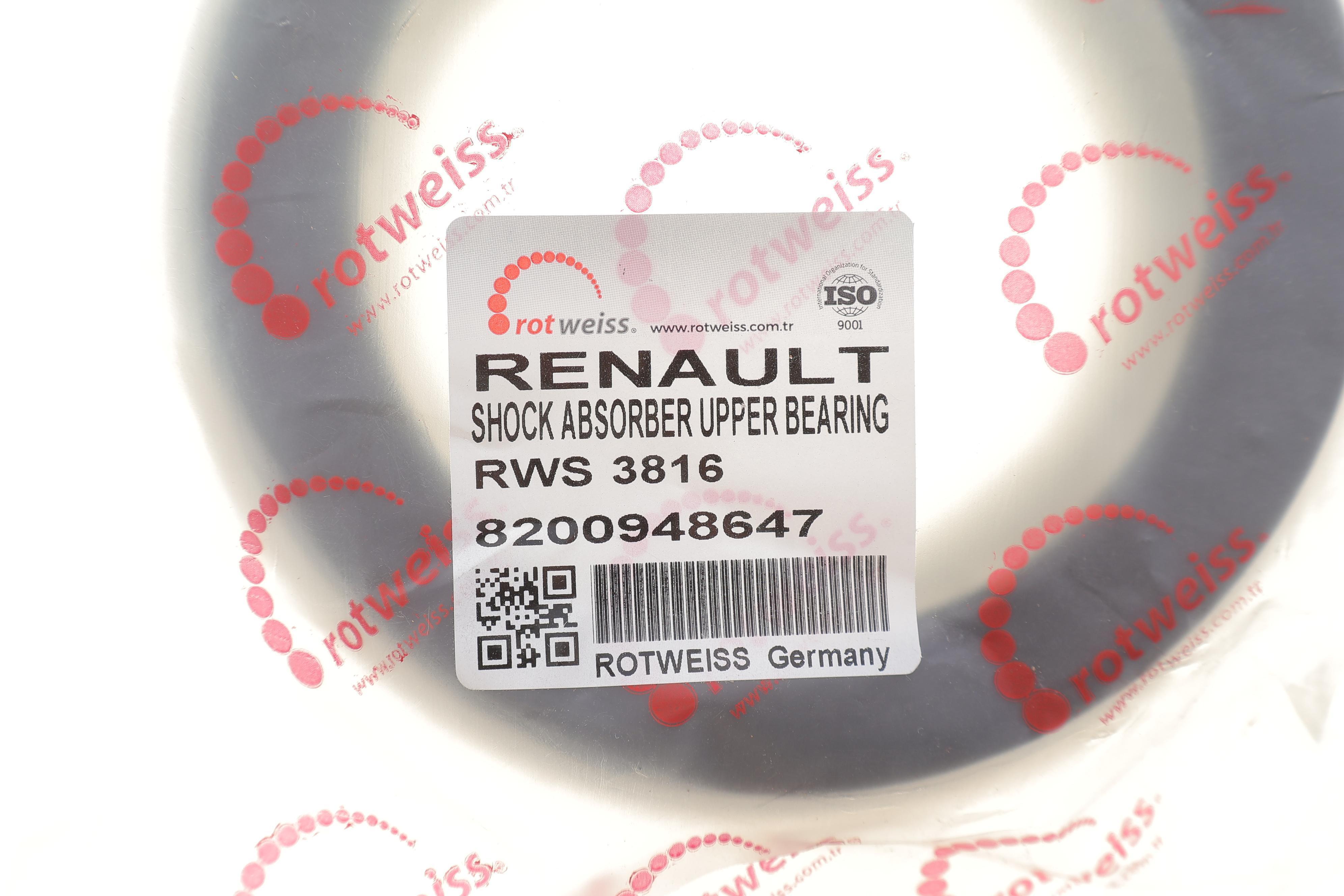 Підшипник амортизатора опорний Renault Kangoo 08-