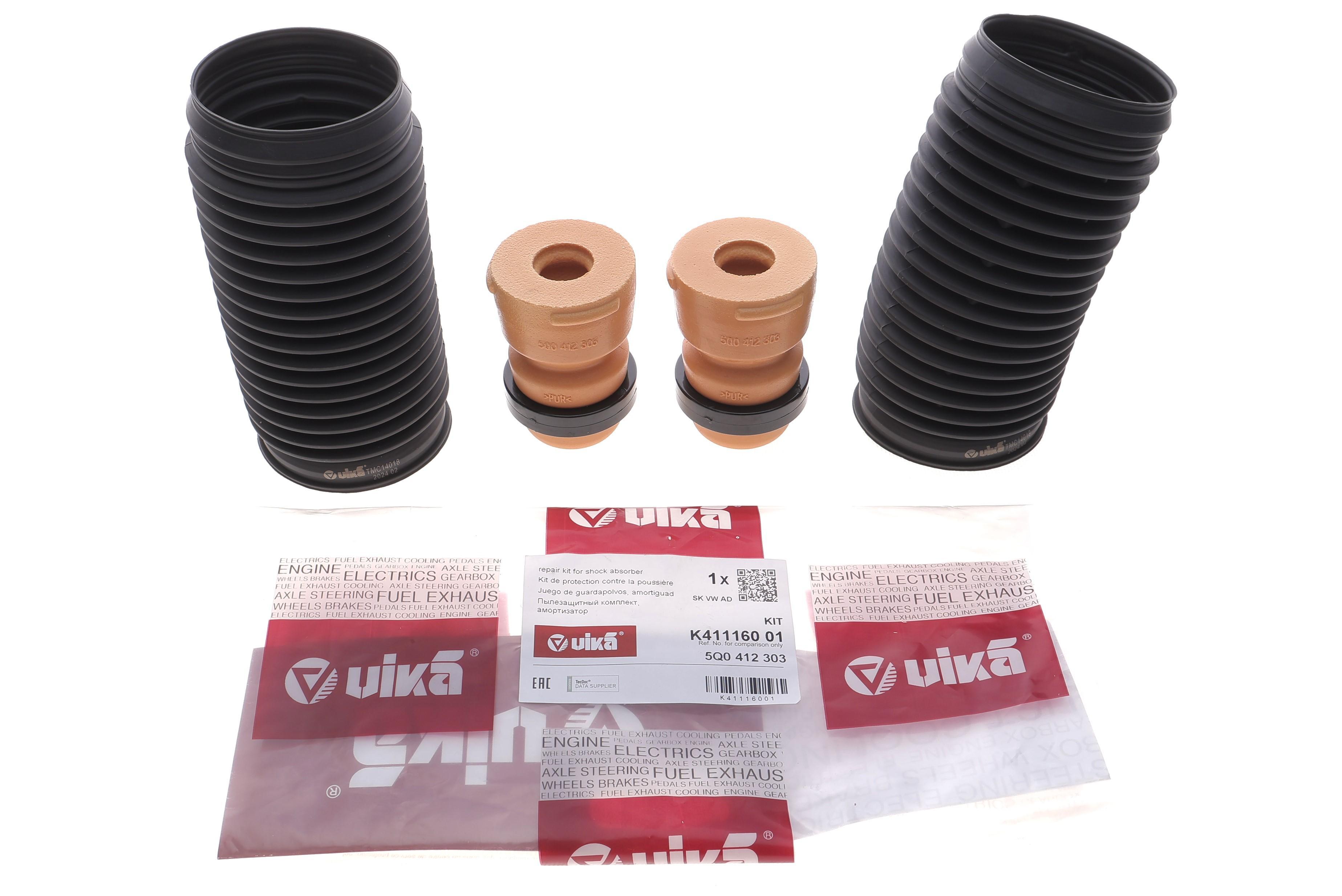 Пильник + відбійник амортизатора (переднього) Skoda Octavia/Superb 12- (к-кт 2шт)