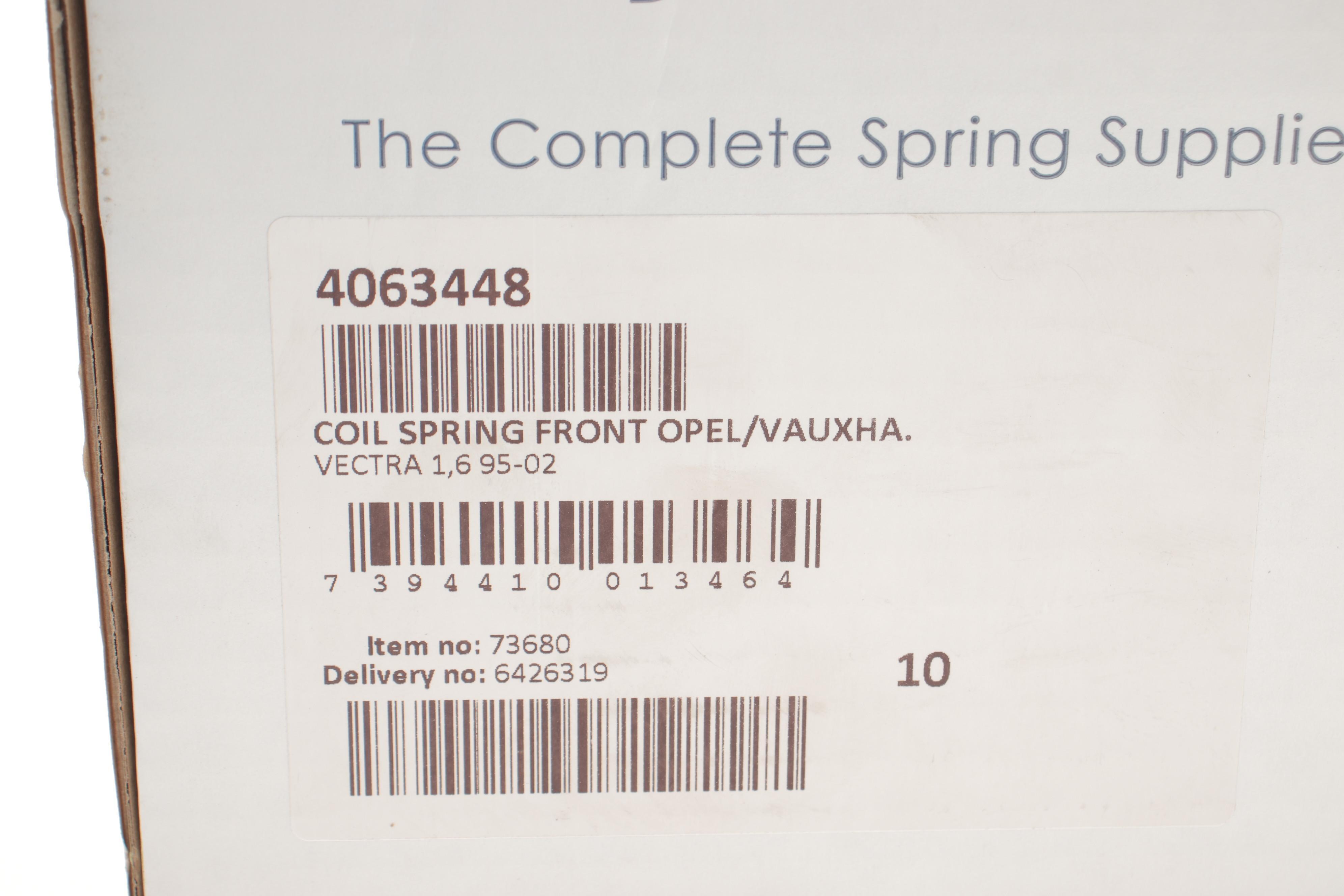 Пружина (передня) Opel Vectra B 1.6i/1.6i 16V 95-03 (седан/універсал/нах.зад.частина)