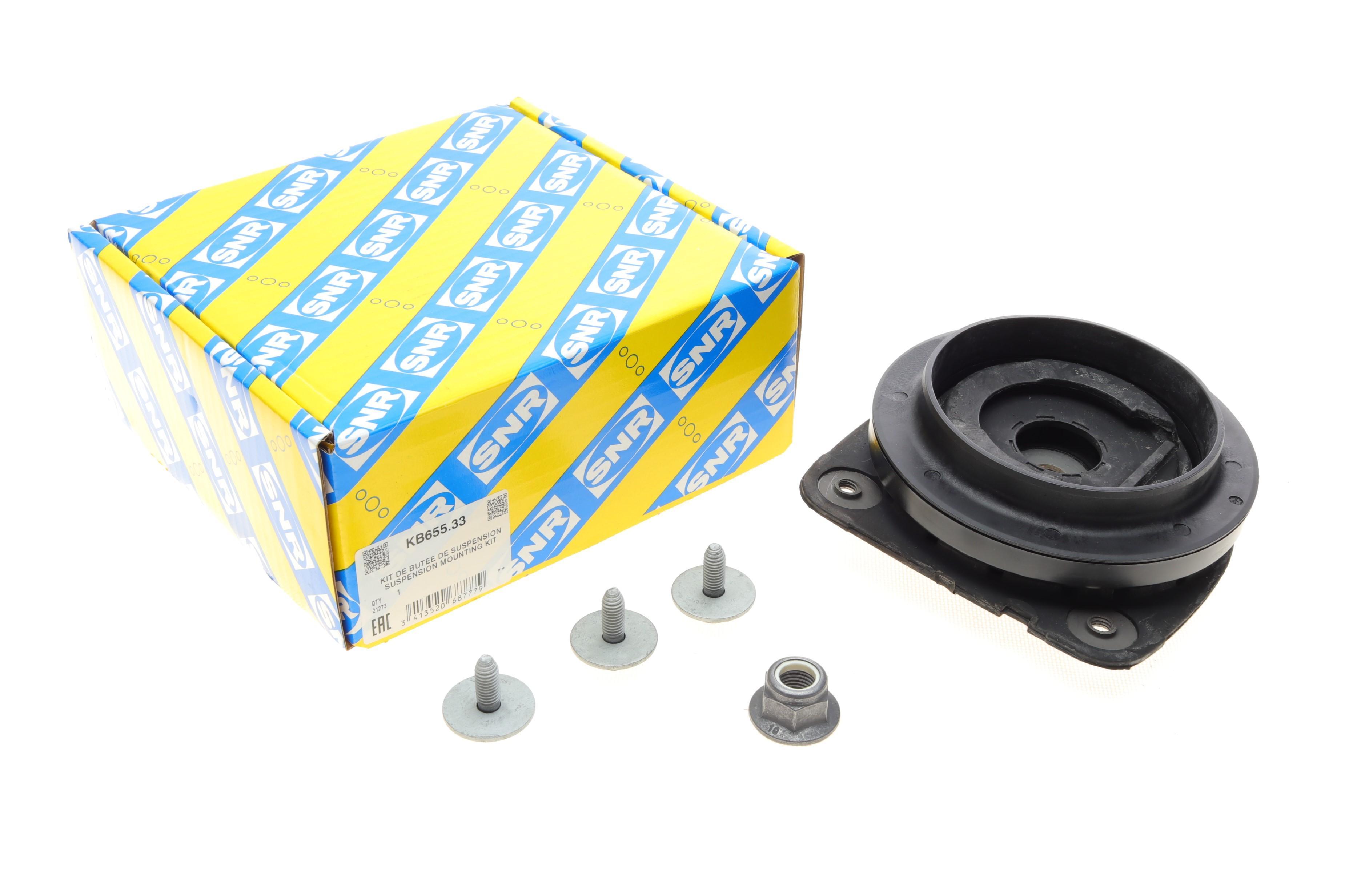 Подушка амортизатора (переднього) + підшипник Renault Laguna III 07- (к-кт)